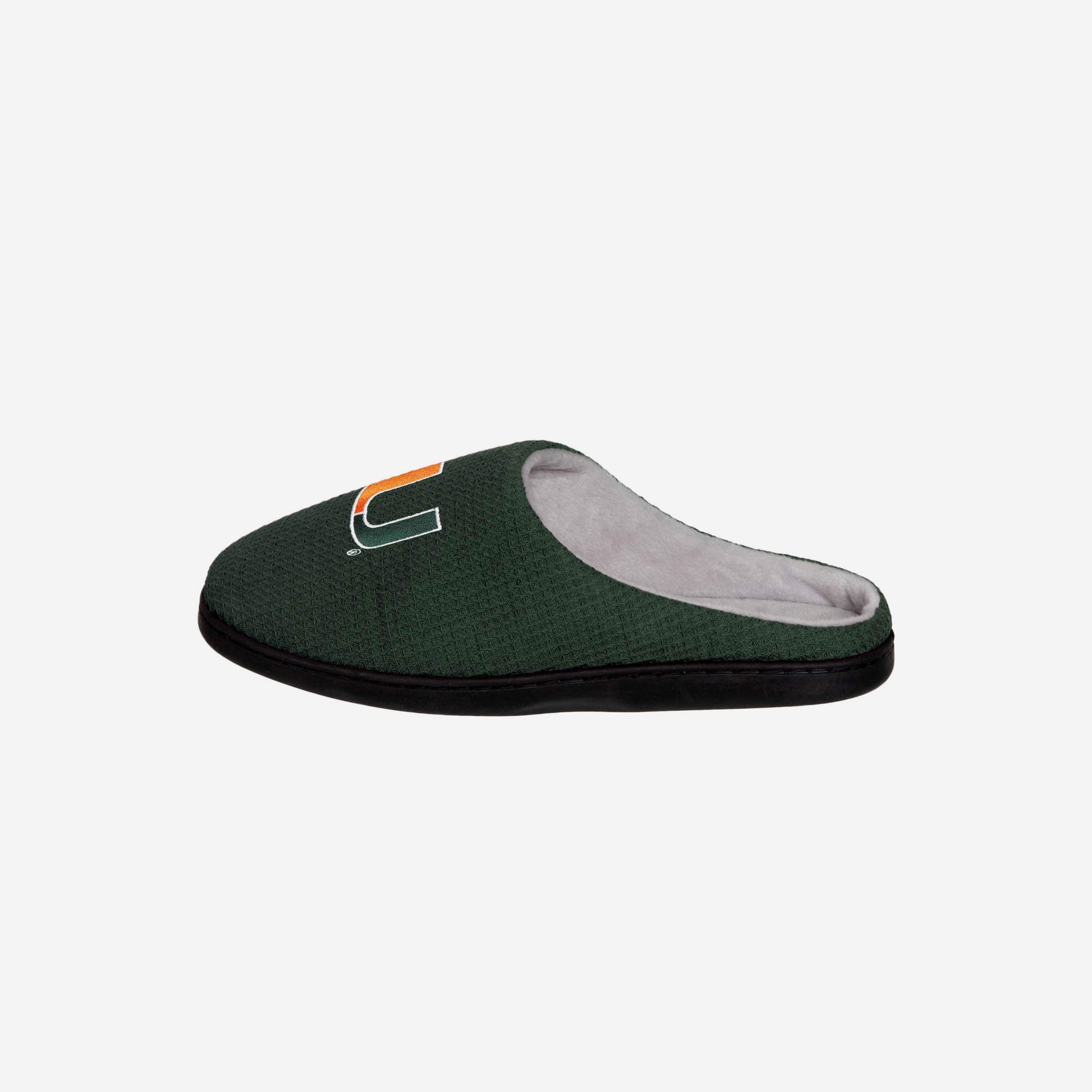 Miami Hurricanes Memory Foam Slide Slippers - Ultimate Comfort for Fans!