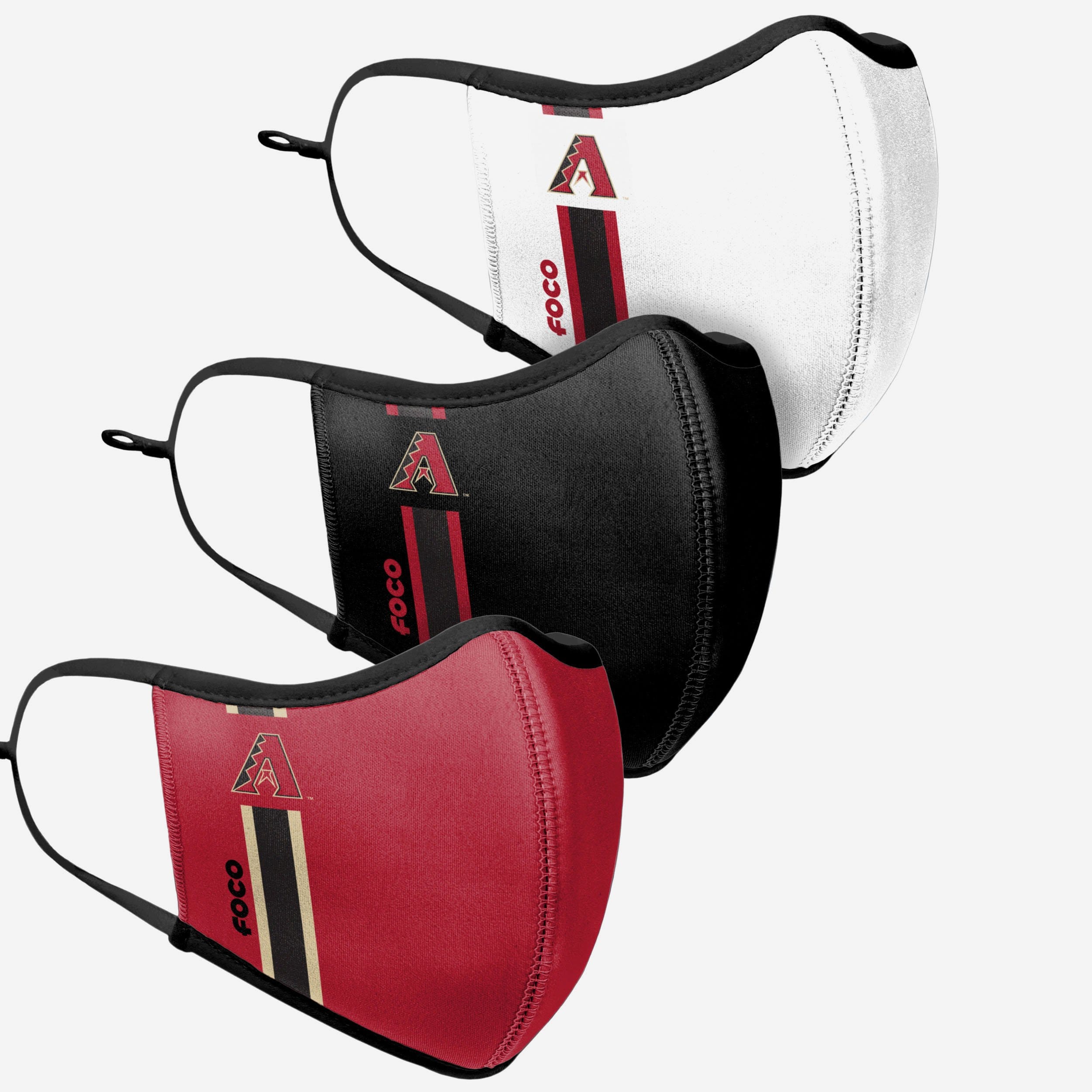 Arizona Diamondbacks 3-Pack Sports Face Cover - Represent Your Team in Style!
