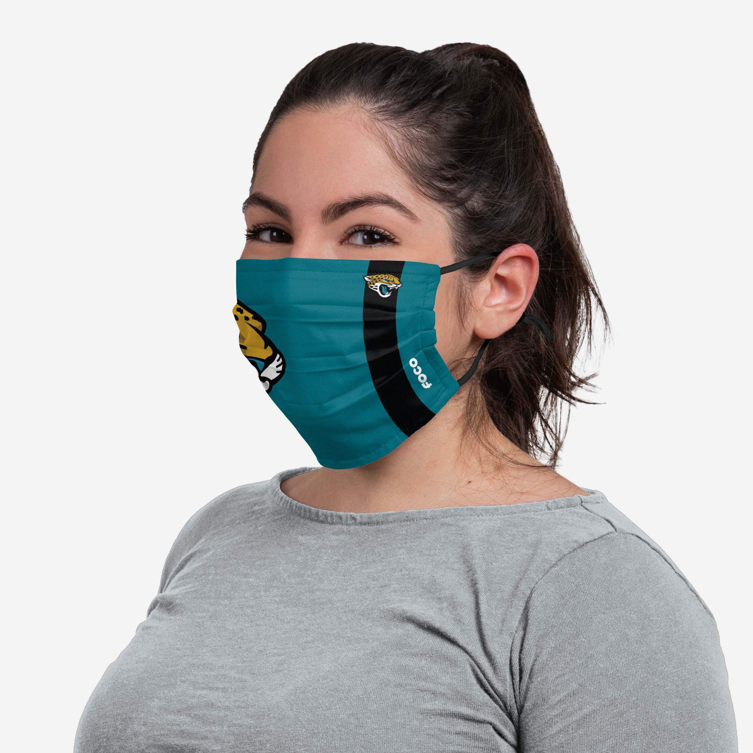 Exciting Jacksonville Jaguars On-Field Sideline Logo Face Cover