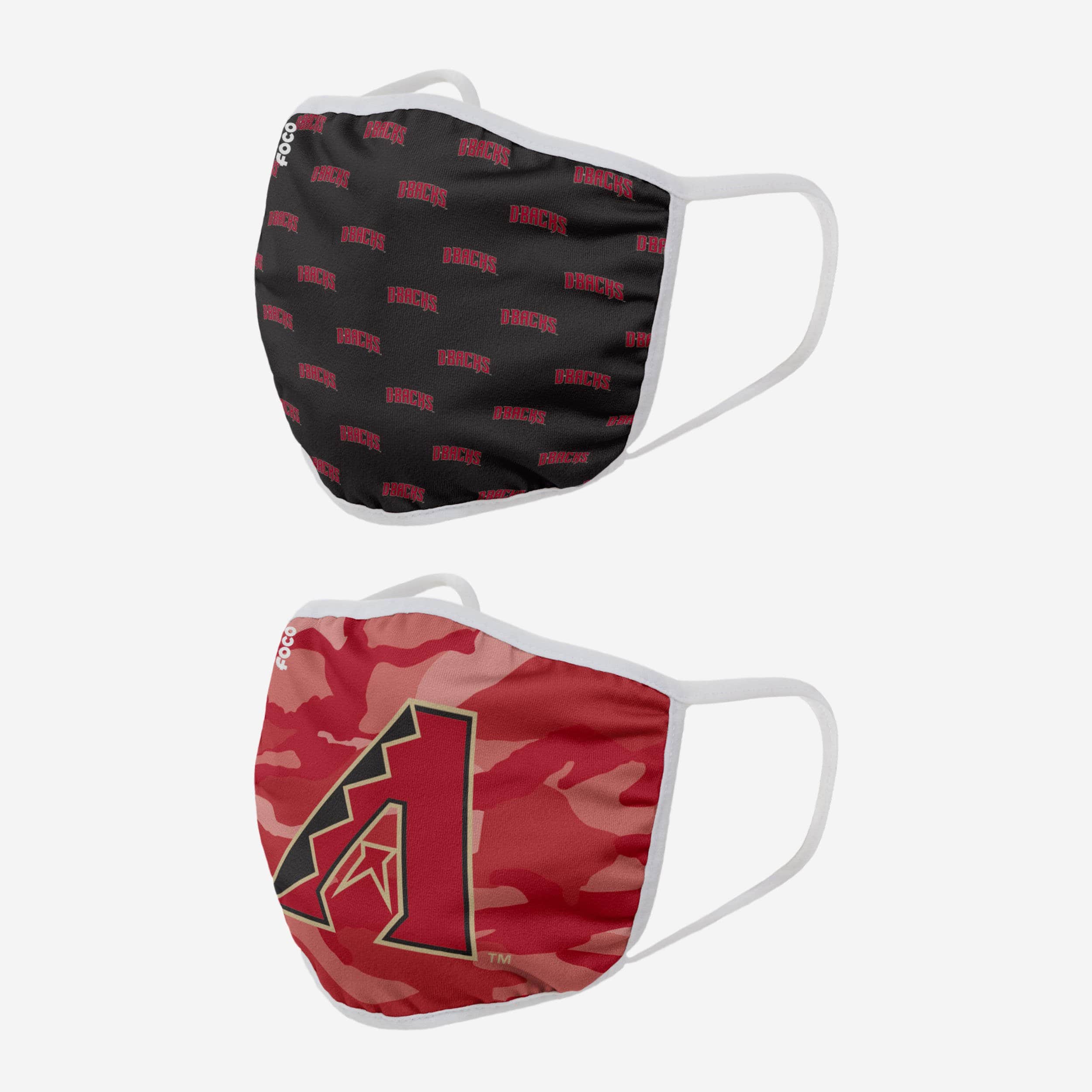 Arizona Diamondbacks Clutch 2-Pack Face Cover - Show Your Team Spirit!