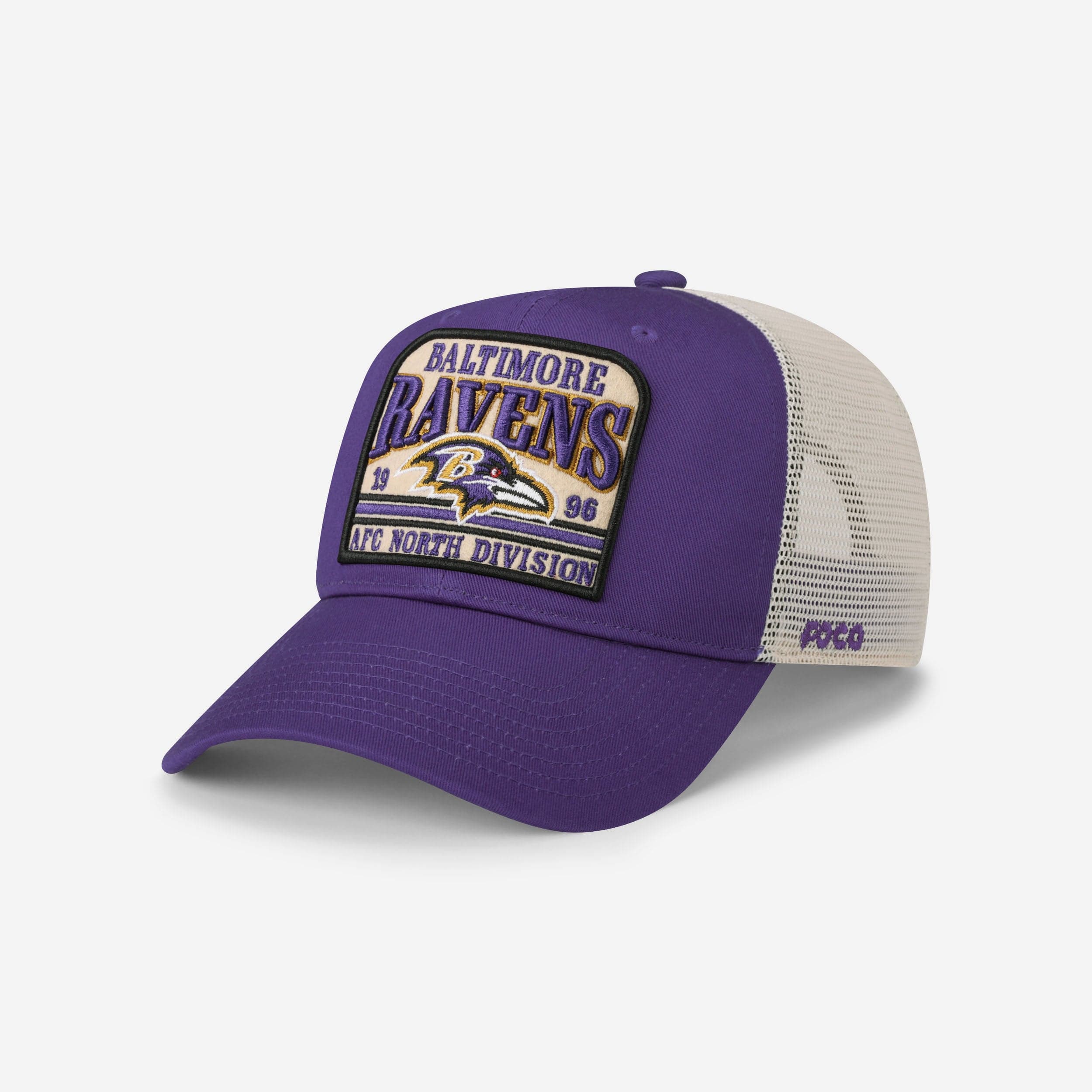 Baltimore Ravens Truckstop Patch Trucker RF Cap - A Must - Have for Fans