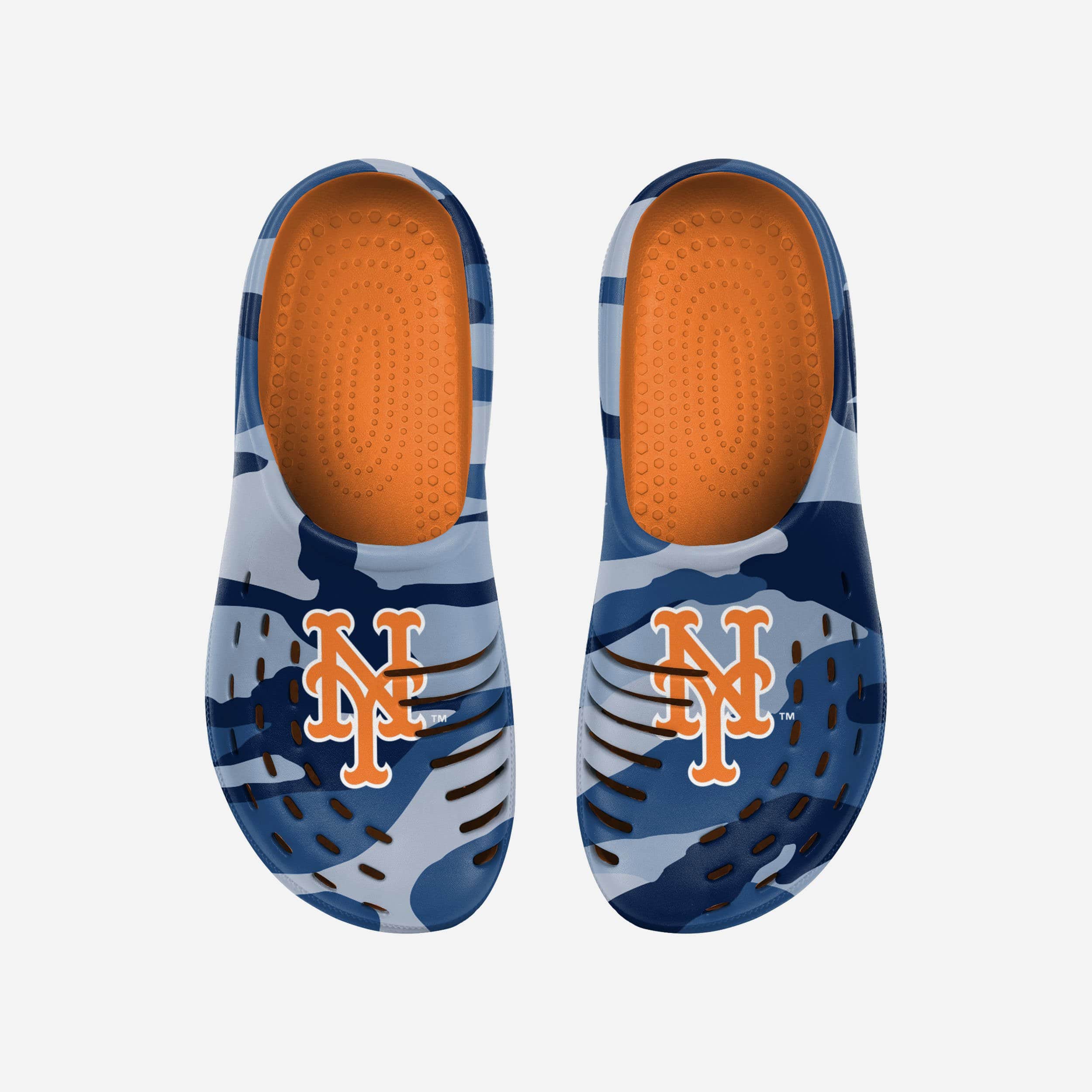 New York Mets Tonal Camo Clogs - Show Your Fandom!