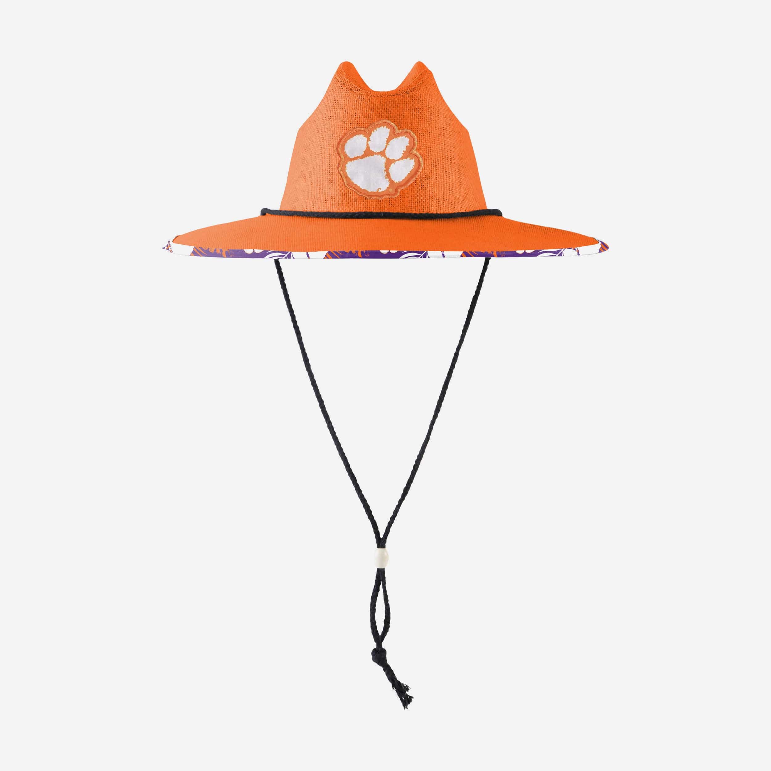 Clemson Tigers Stylish Team Color Straw Hat