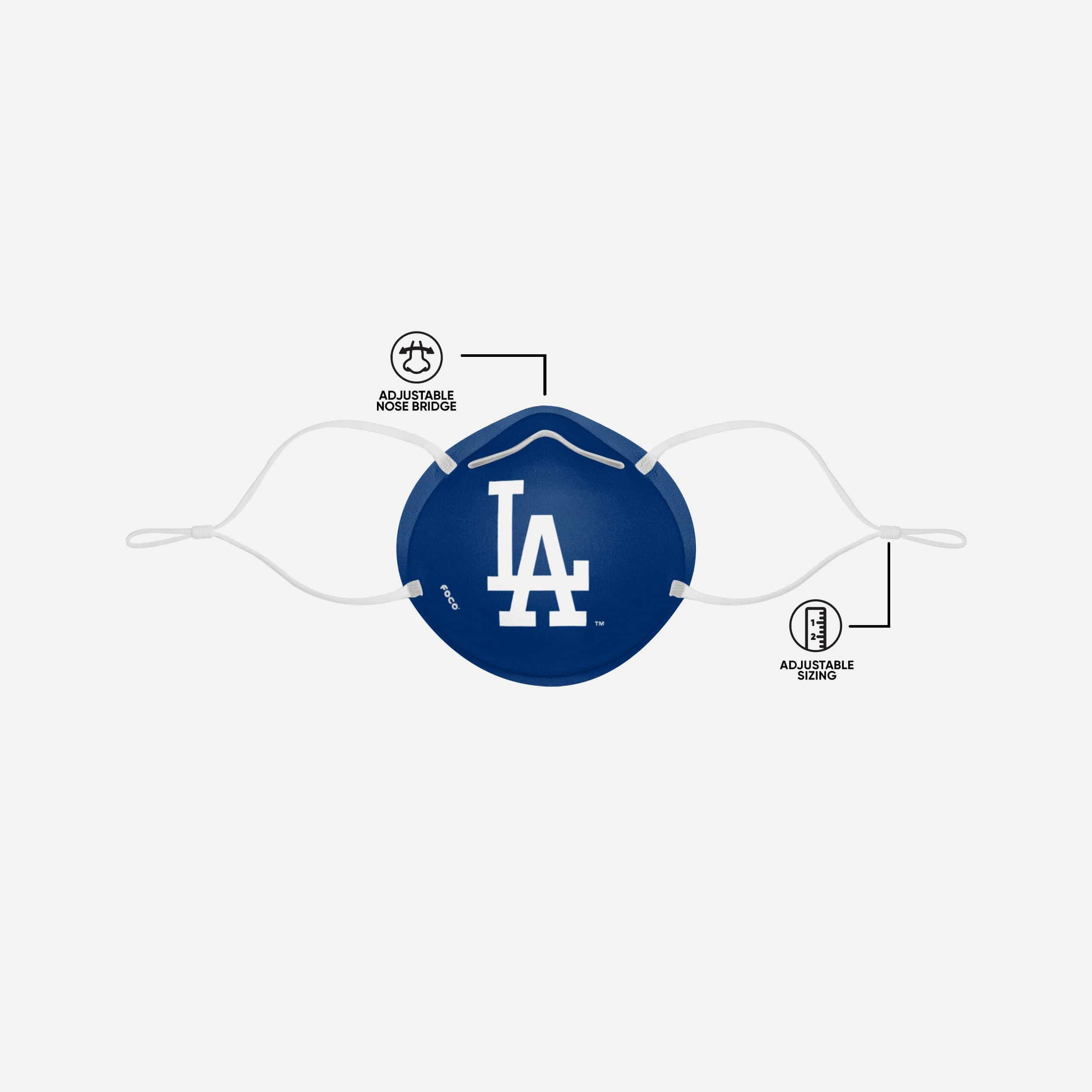 Los Angeles Dodgers Big Logo Cone: Stylish Face Cover