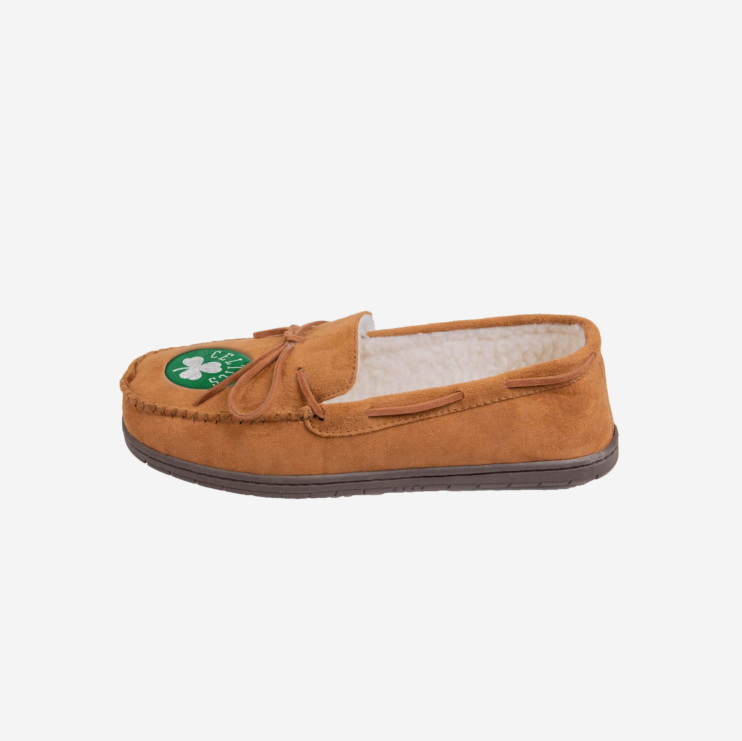 Boston Celtics Moccasin Slippers - Game Day Comfort!