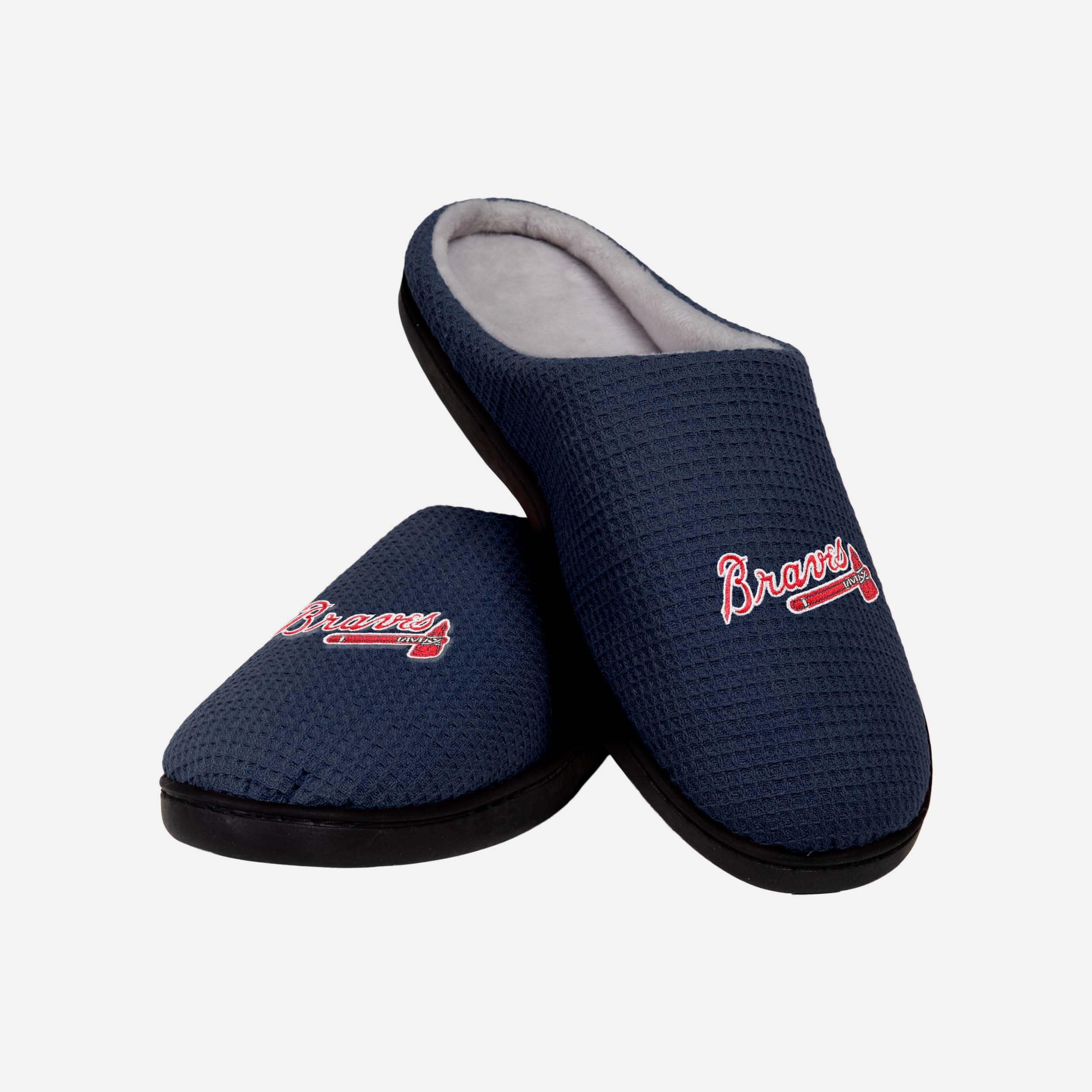 Atlanta Braves Dreamy Memory Foam Slide Slippers