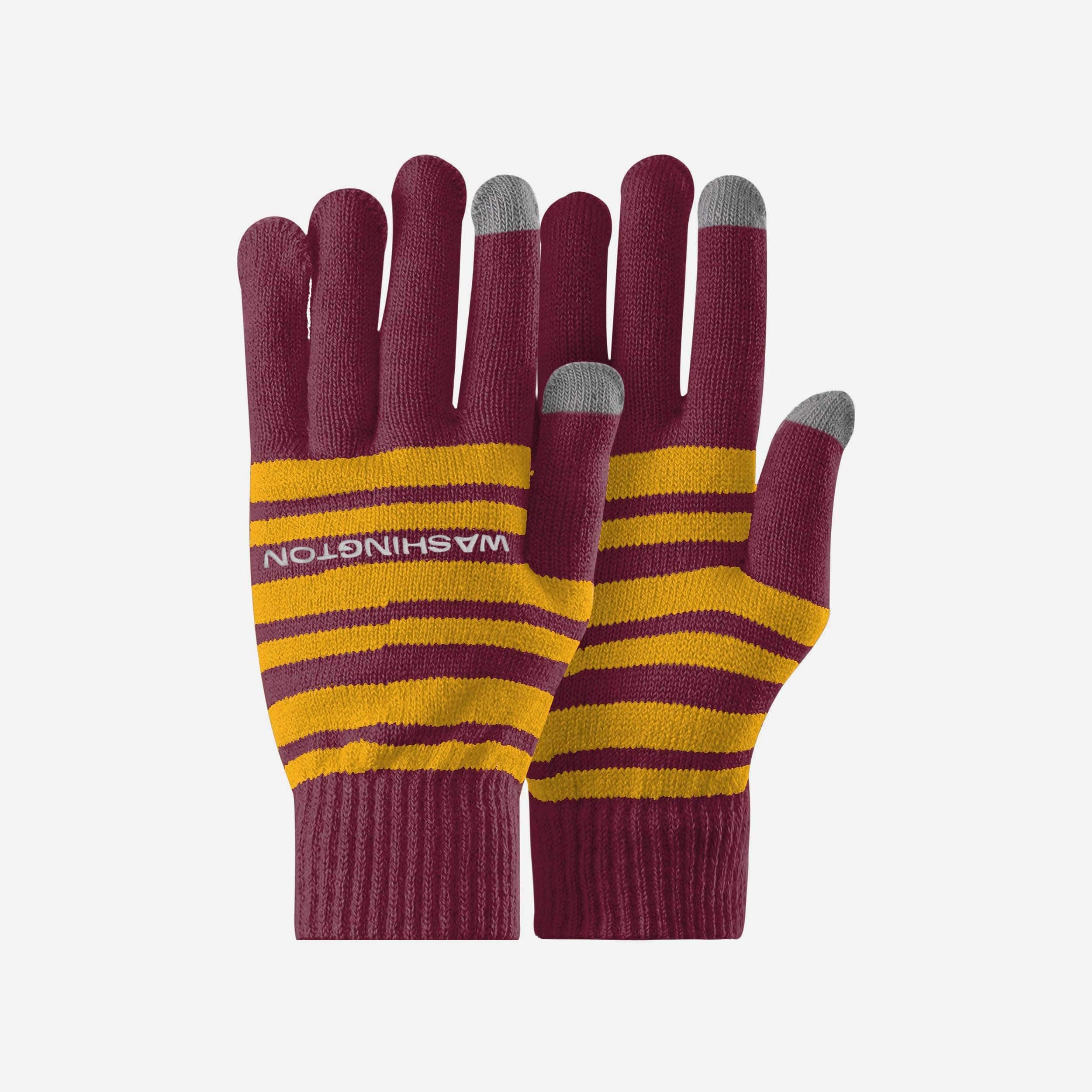 Washington Commanders Super Stretch Texting Gloves - Stay Warm & Connected!