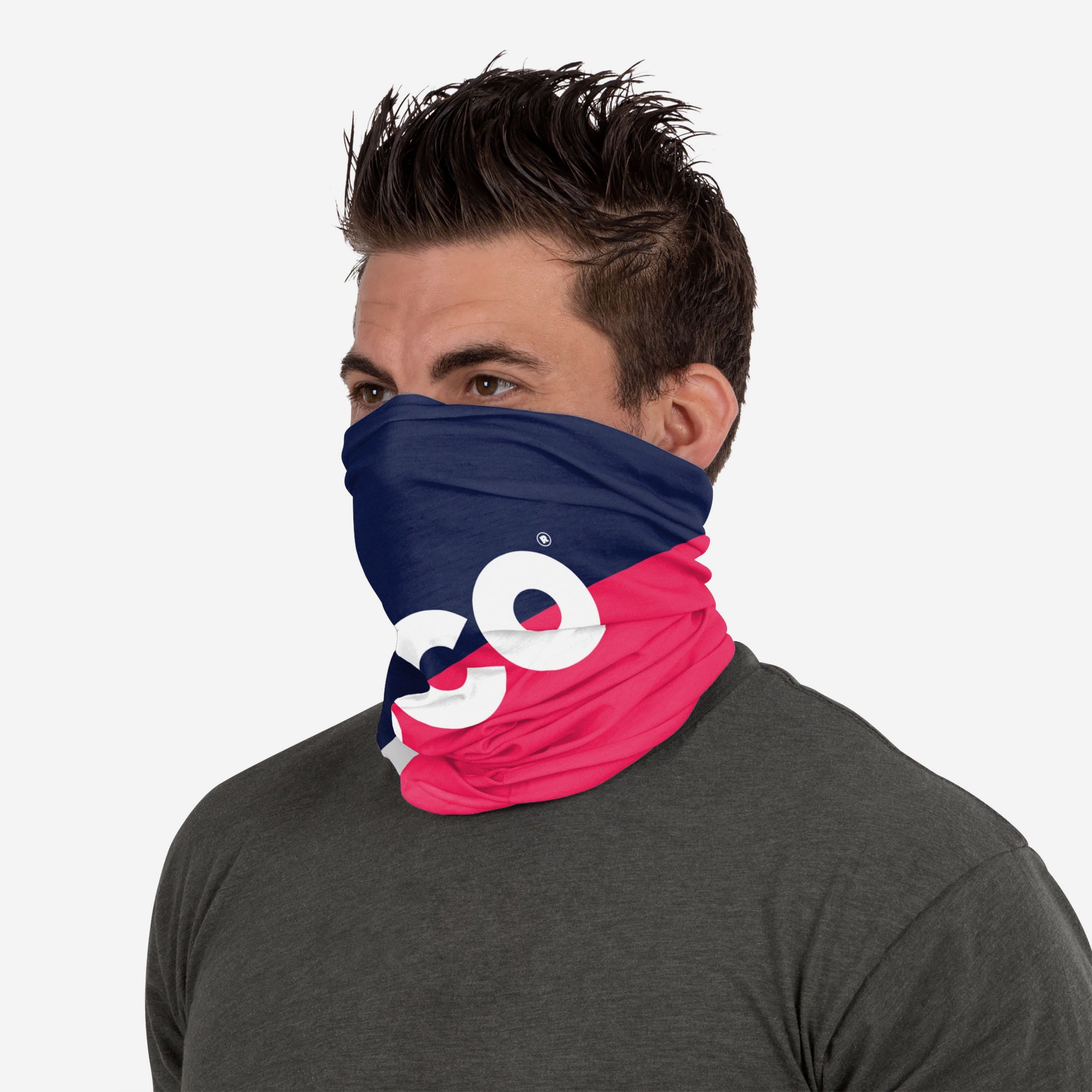 FOCO Stylish Split Color Gaiter Scarf - A Must-Have Fashion Accessory