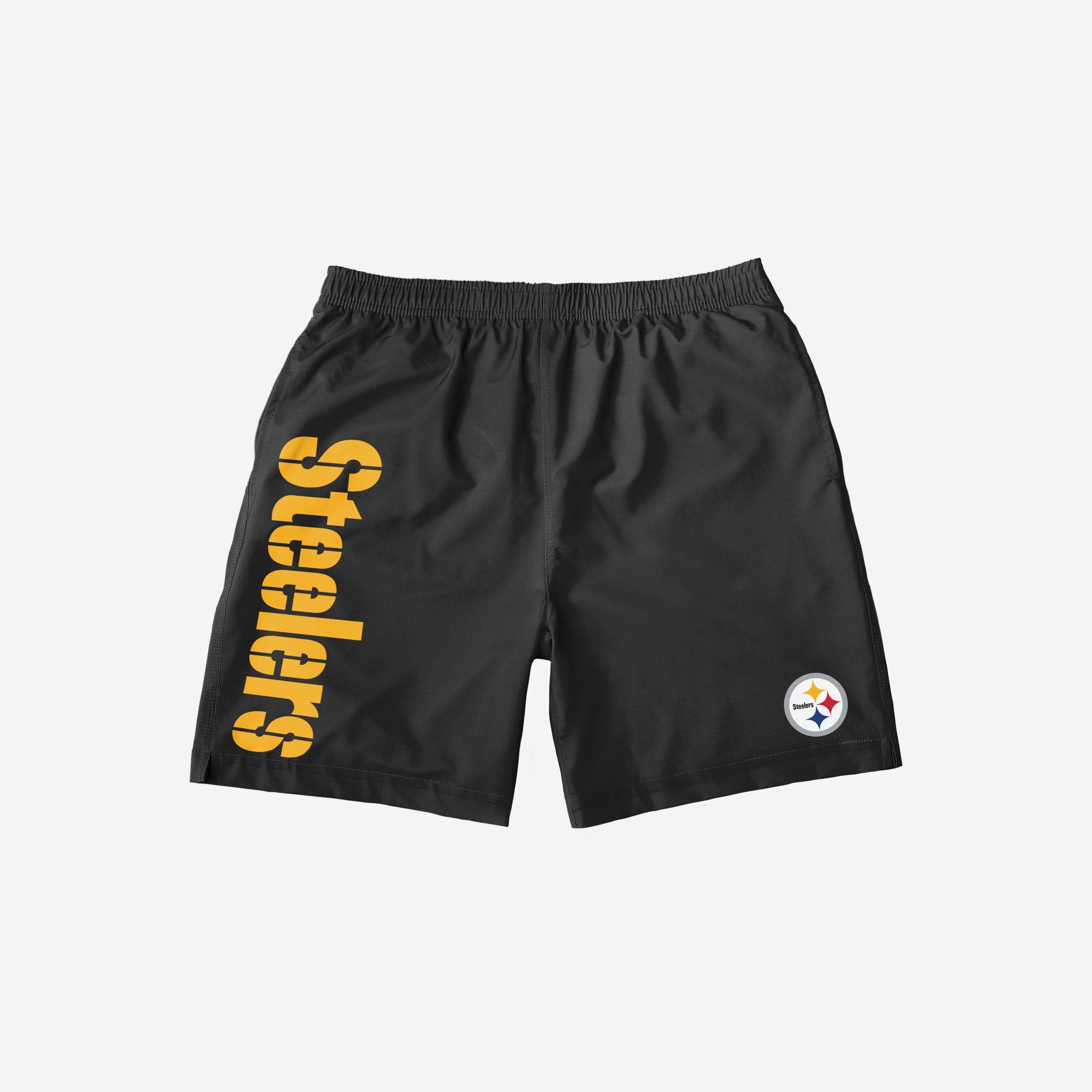 Pittsburgh Steelers Stylish Wordmark Swimming Trunks