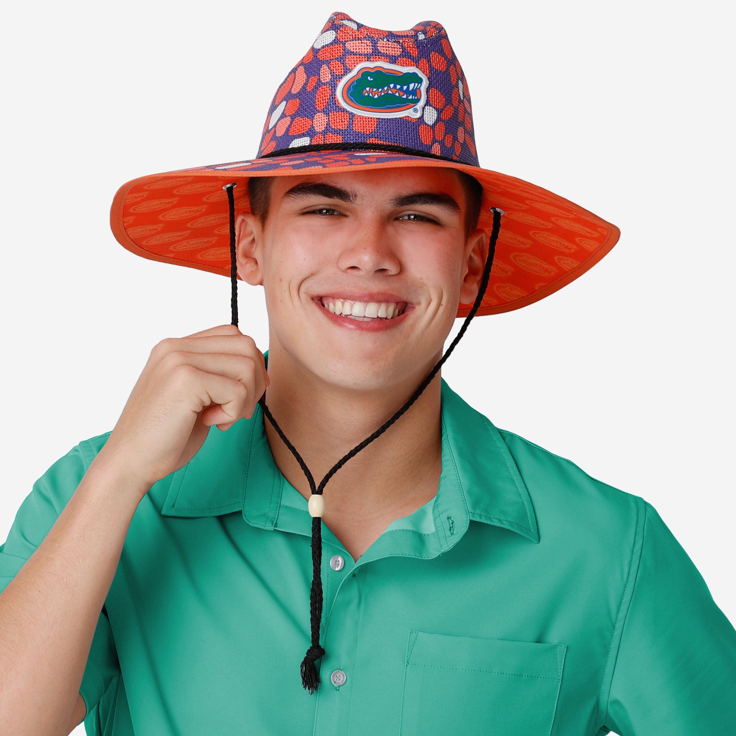 Florida Gators Thematic Straw Hat: Show Your Team Spirit!