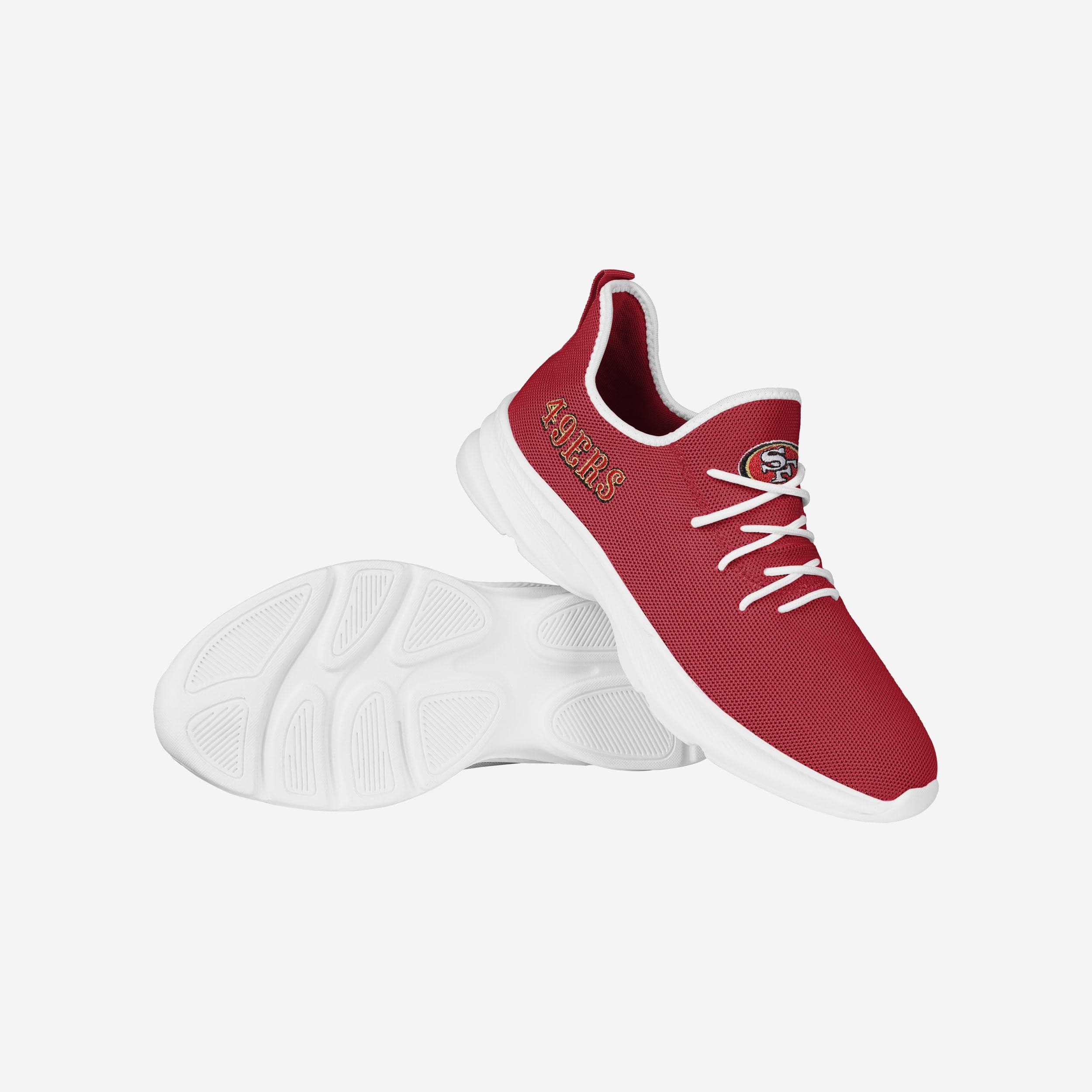 San Francisco 49ers Stylish Team Color Sneakers