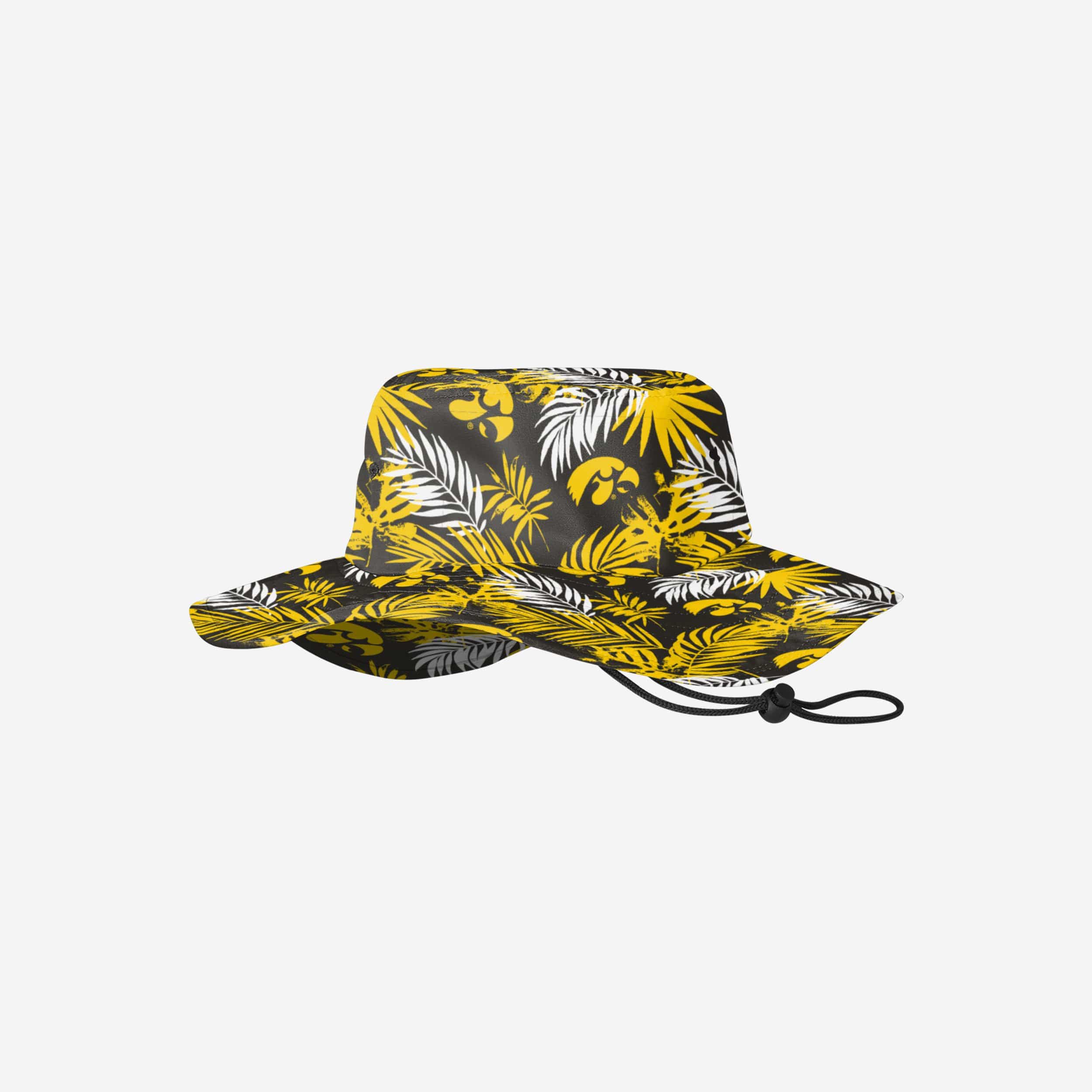 Stylish Iowa Hawkeyes Floral Boonie Hat - Keep Cool in Style!