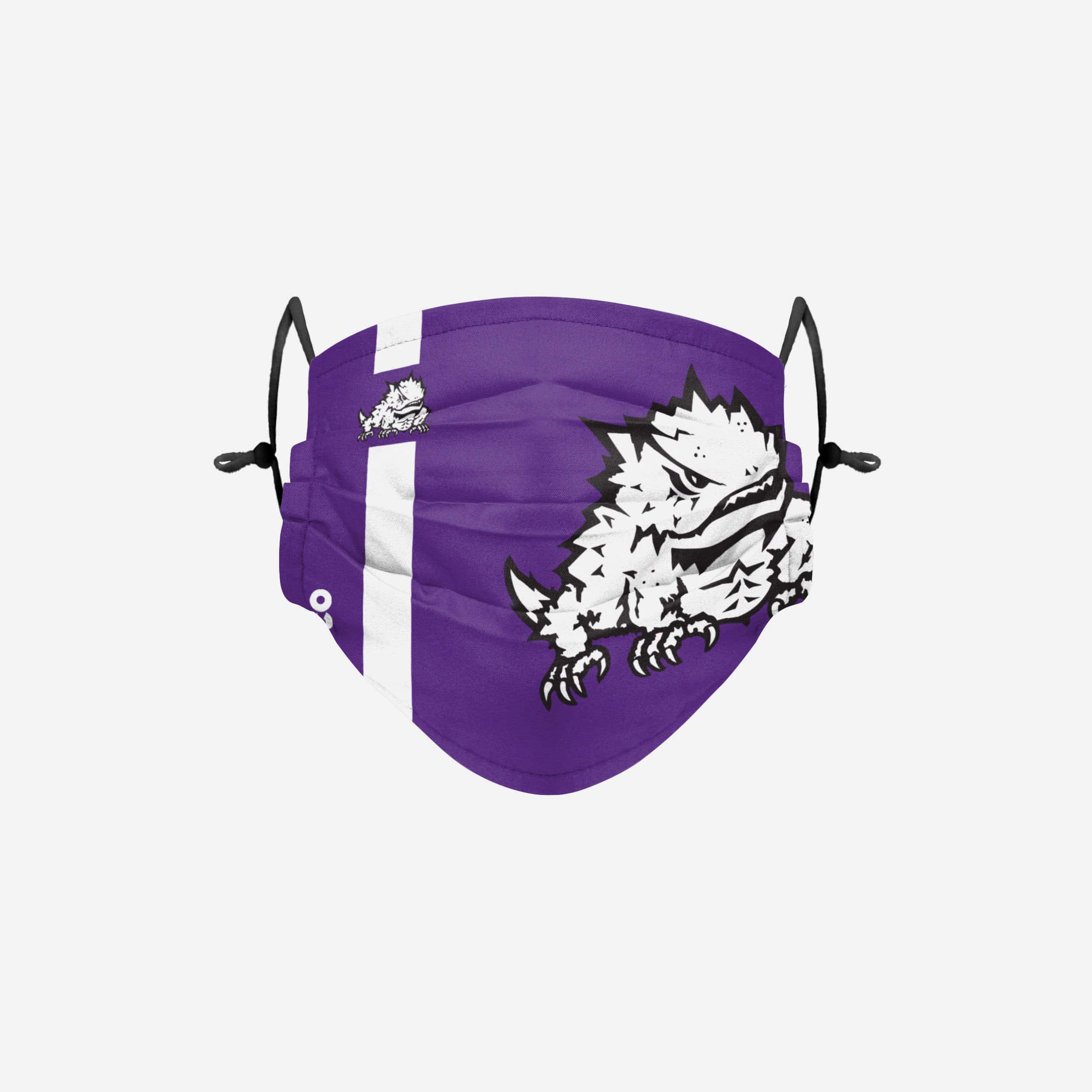 TCU Horned Frogs On-Field Sideline Logo Face Cover - Show Your Team Spirit!