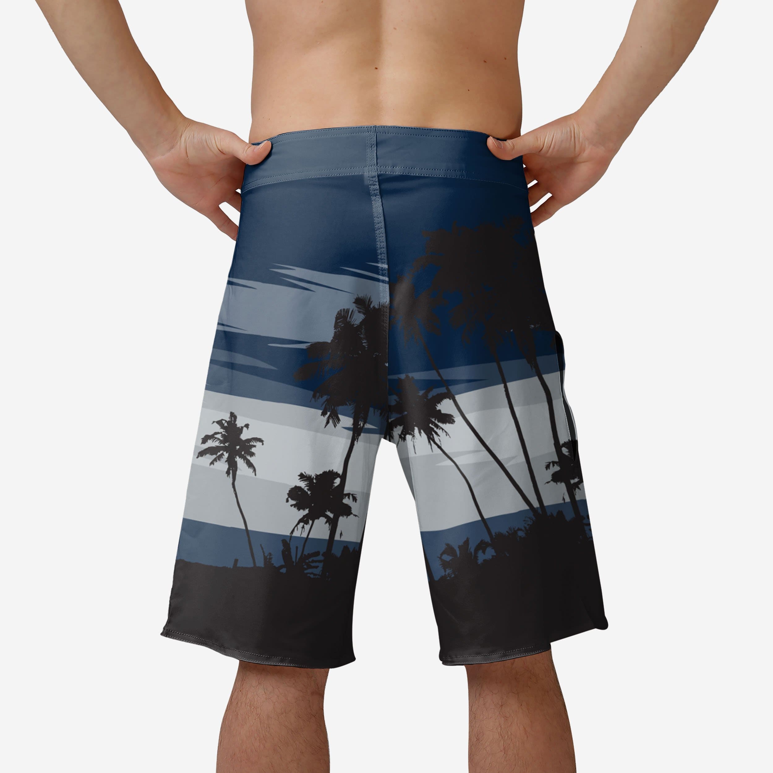 Dallas Cowboys Tropical Sunset Boardshorts - A Must-Have for Beach Lovers