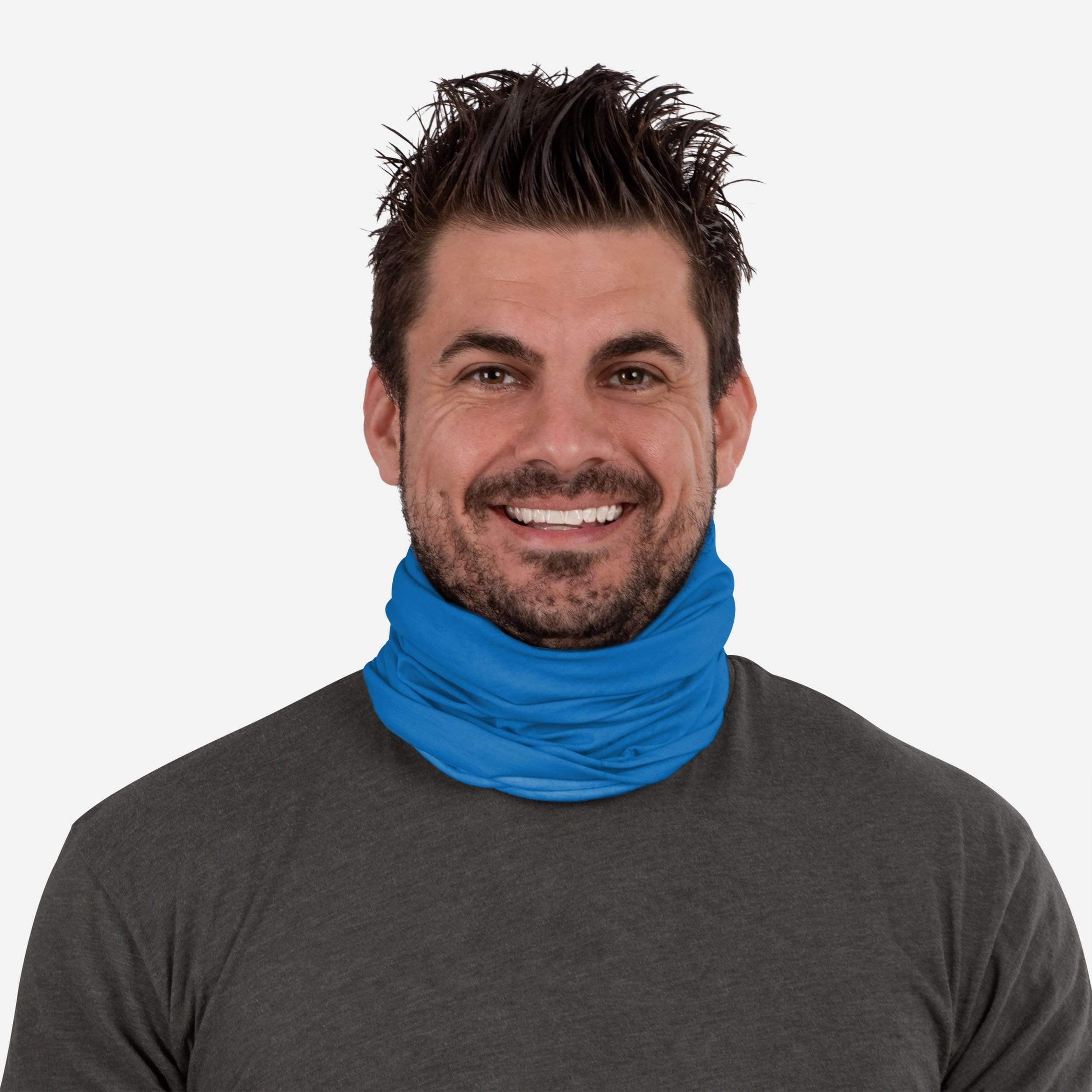 Los Angeles Clippers Mini Print Logo Gaiter Scarf - Show Your Team Spirit!