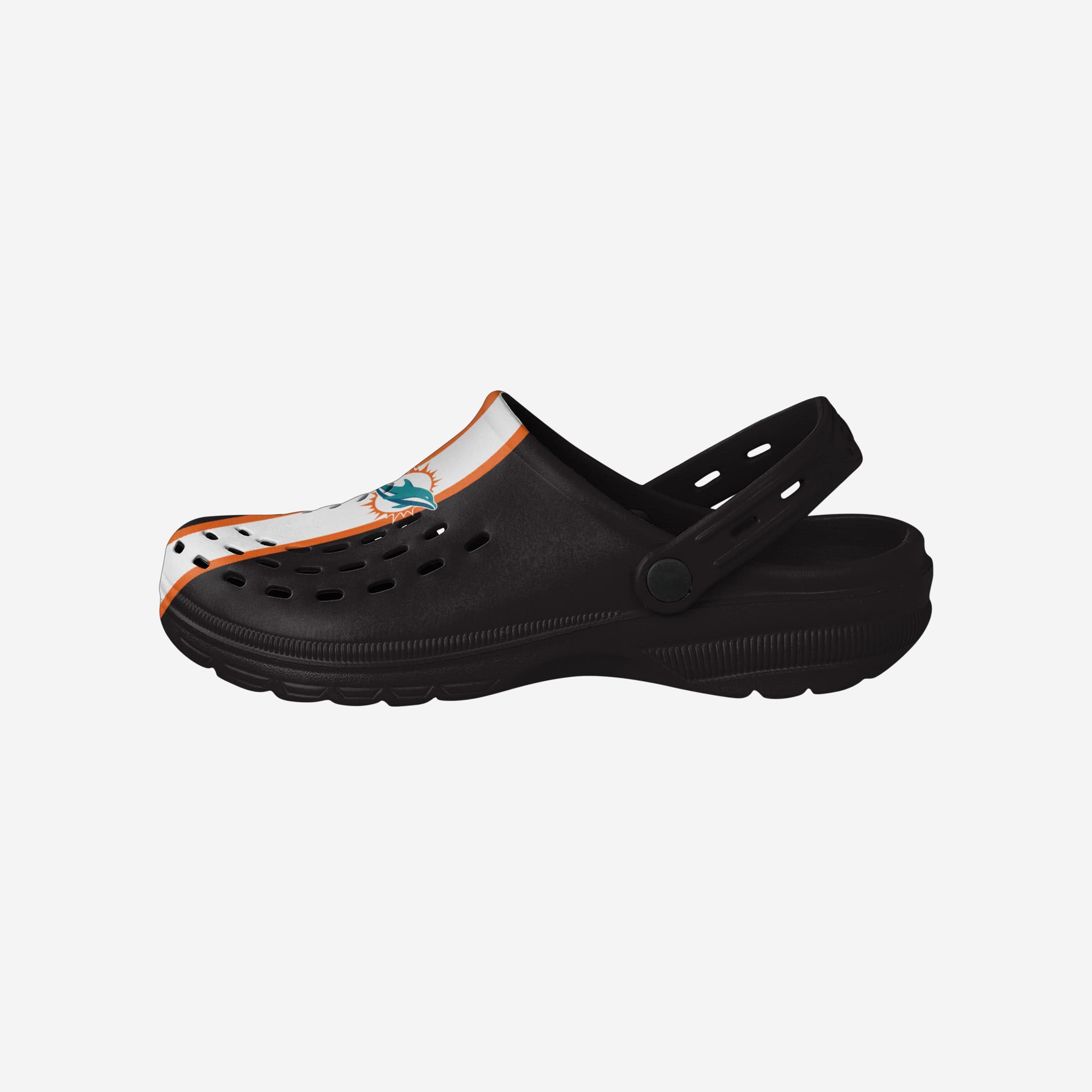 Miami Dolphins Team Stripe Clogs - The Ultimate Sports Companion