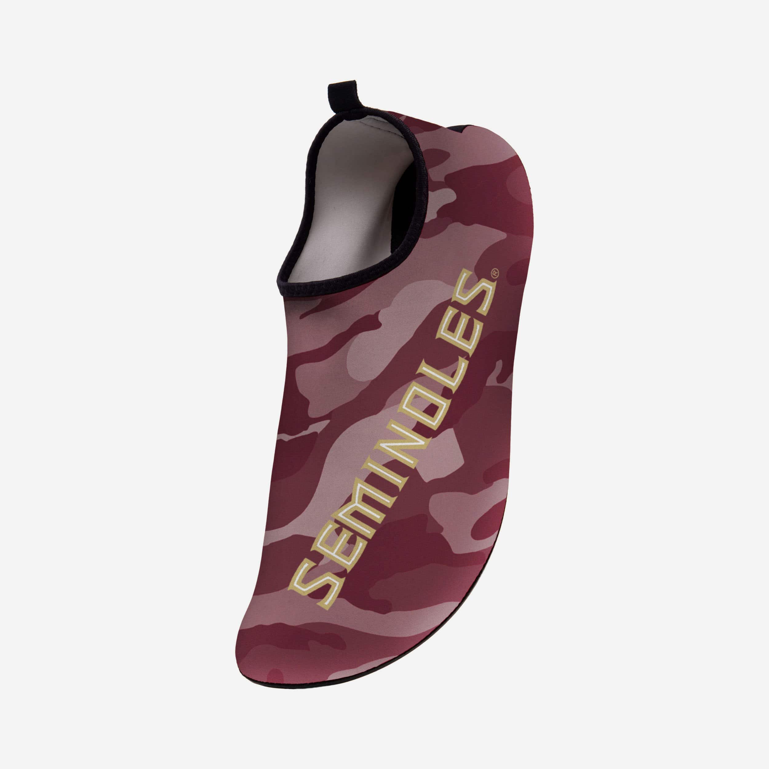 Florida State Seminoles Men's Camo Water Shoes - Stand Out at the Beach!