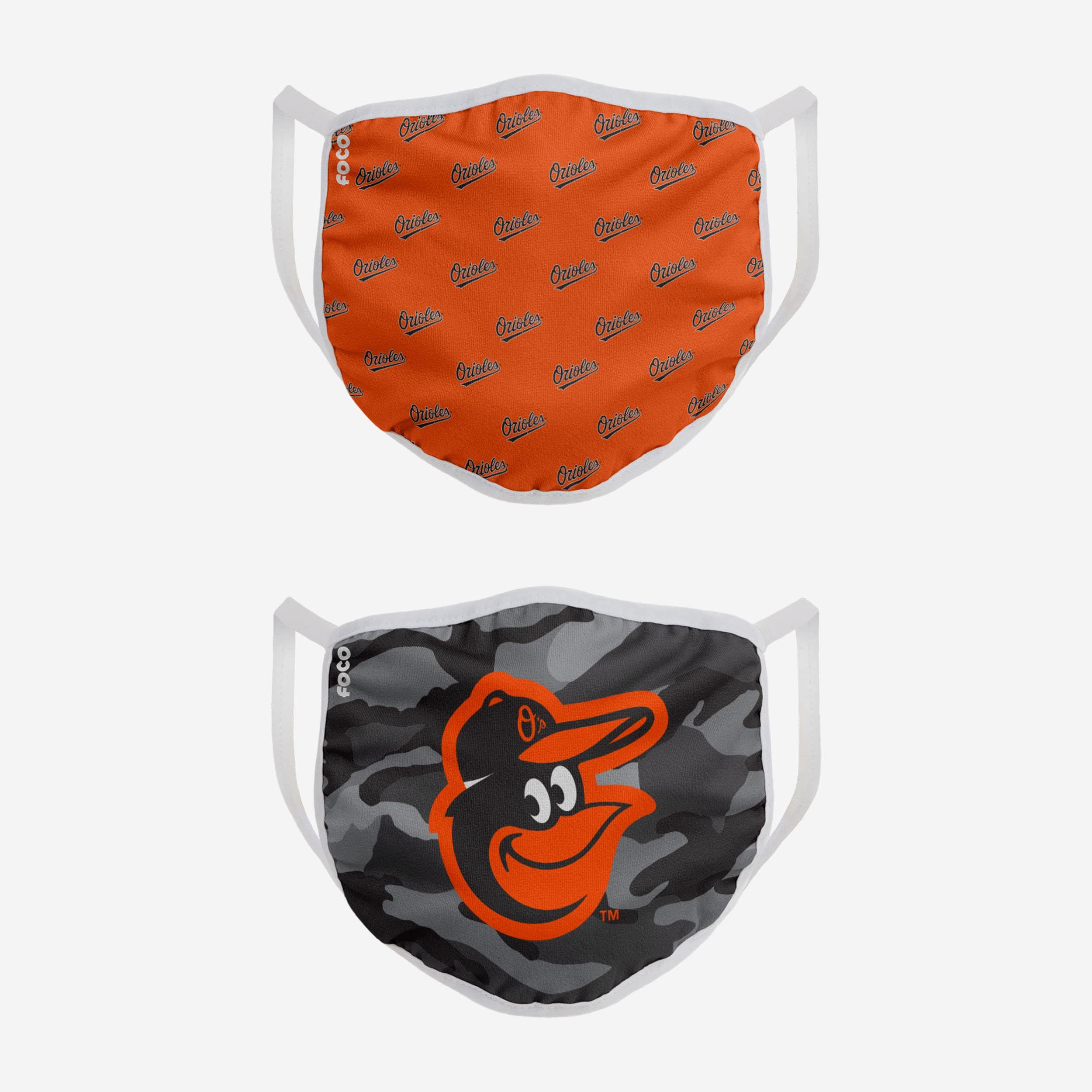 Baltimore Orioles 2-Pack Clutch Face Covers - Show Your Team Spirit!