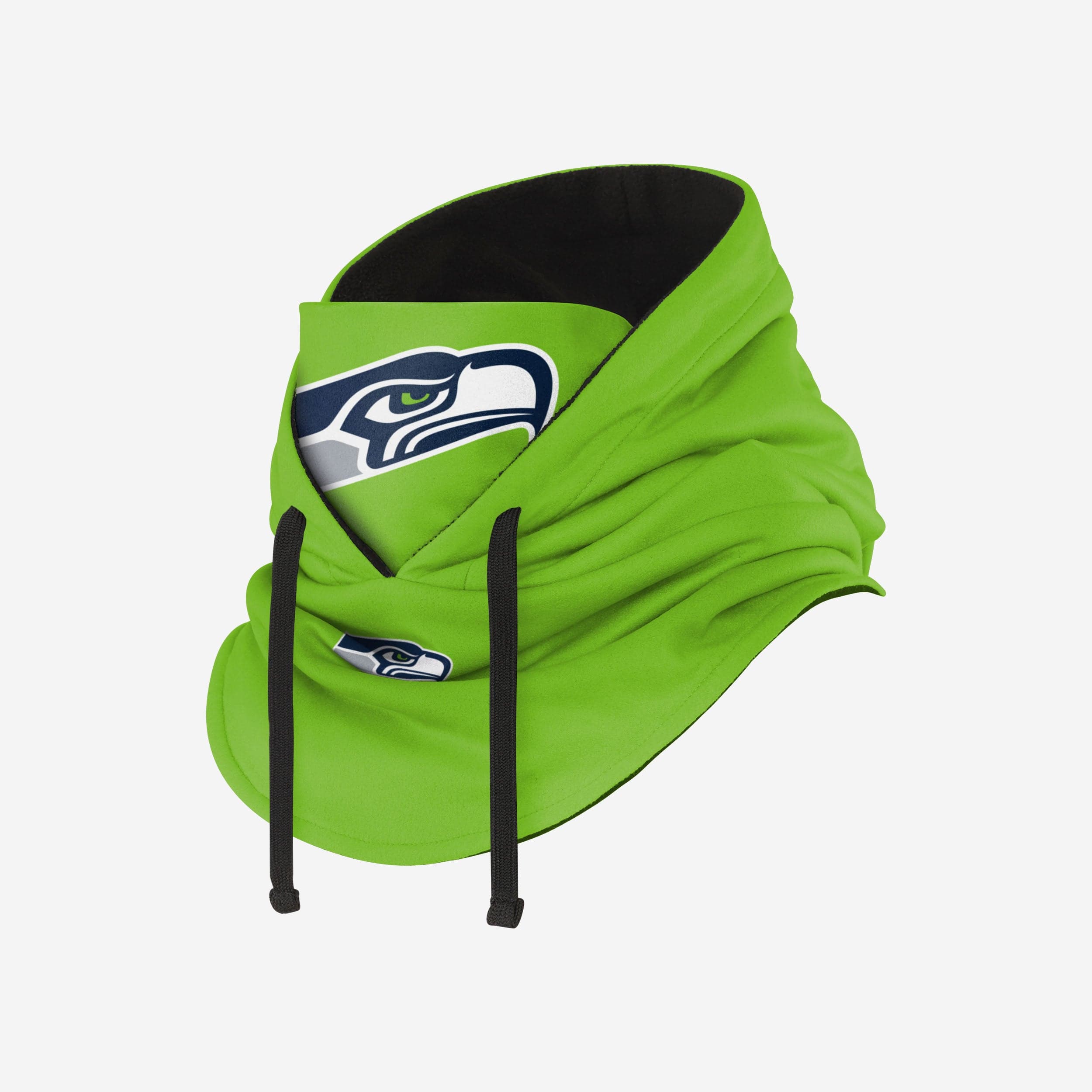 Seattle Seahawks Alternate Team Color Drawstring Hooded Gaiter - Stylish Team Gear