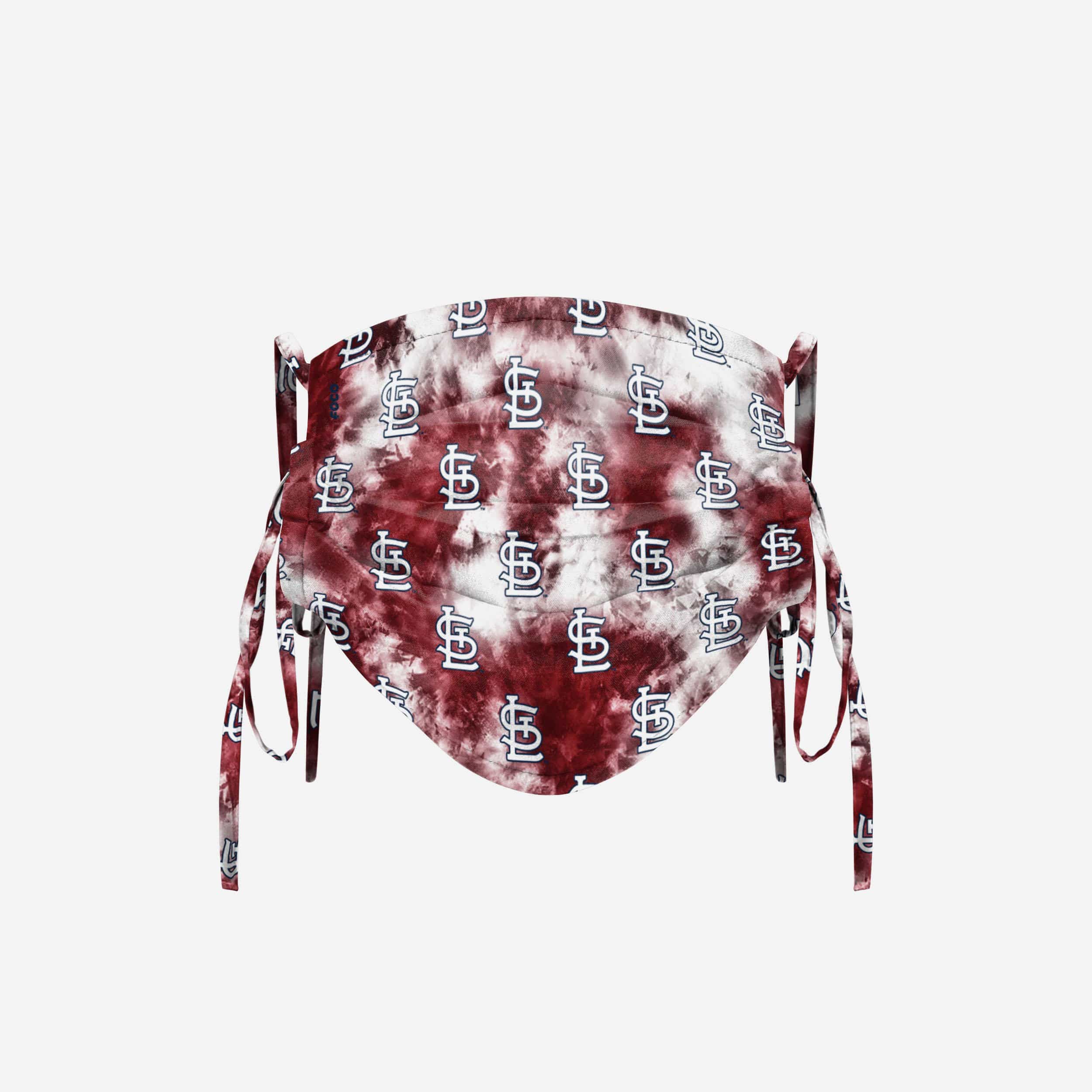 St Louis Cardinals Tie-Dye Tie-Back Fashion Face Cover - Show Your Team Spirit!