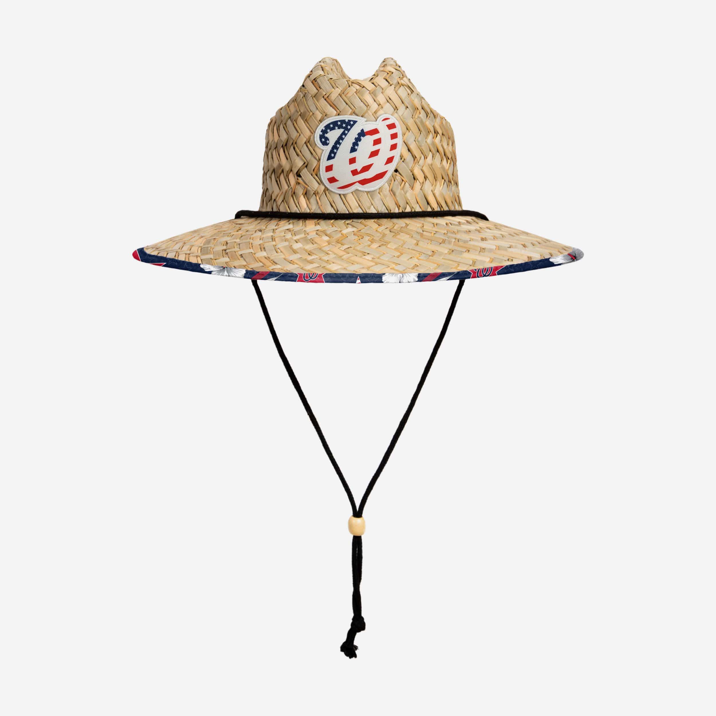 Washington Nationals Americana Straw Hat - Cool Summer Essential