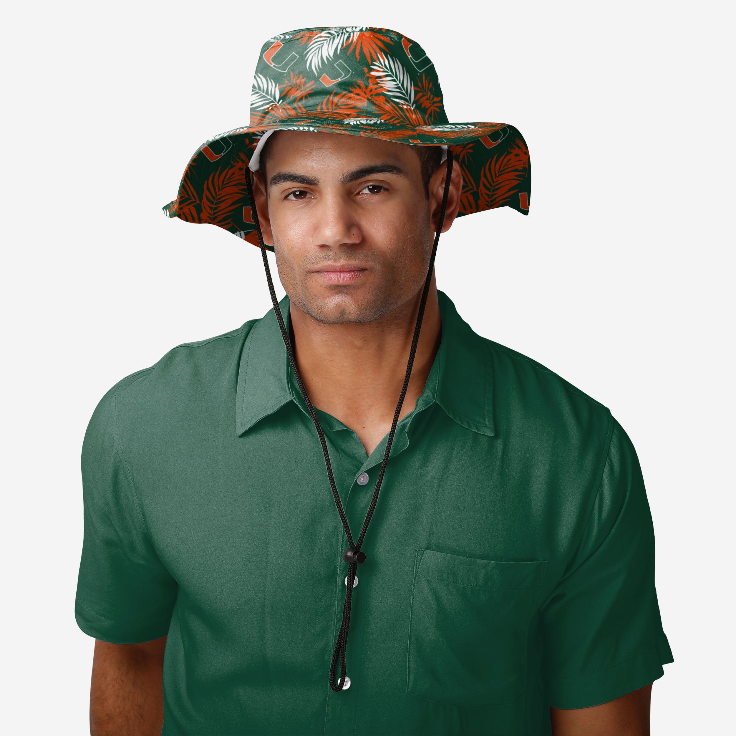Stylish Miami Hurricanes Floral Boonie Hat - Stay Cool in Style!
