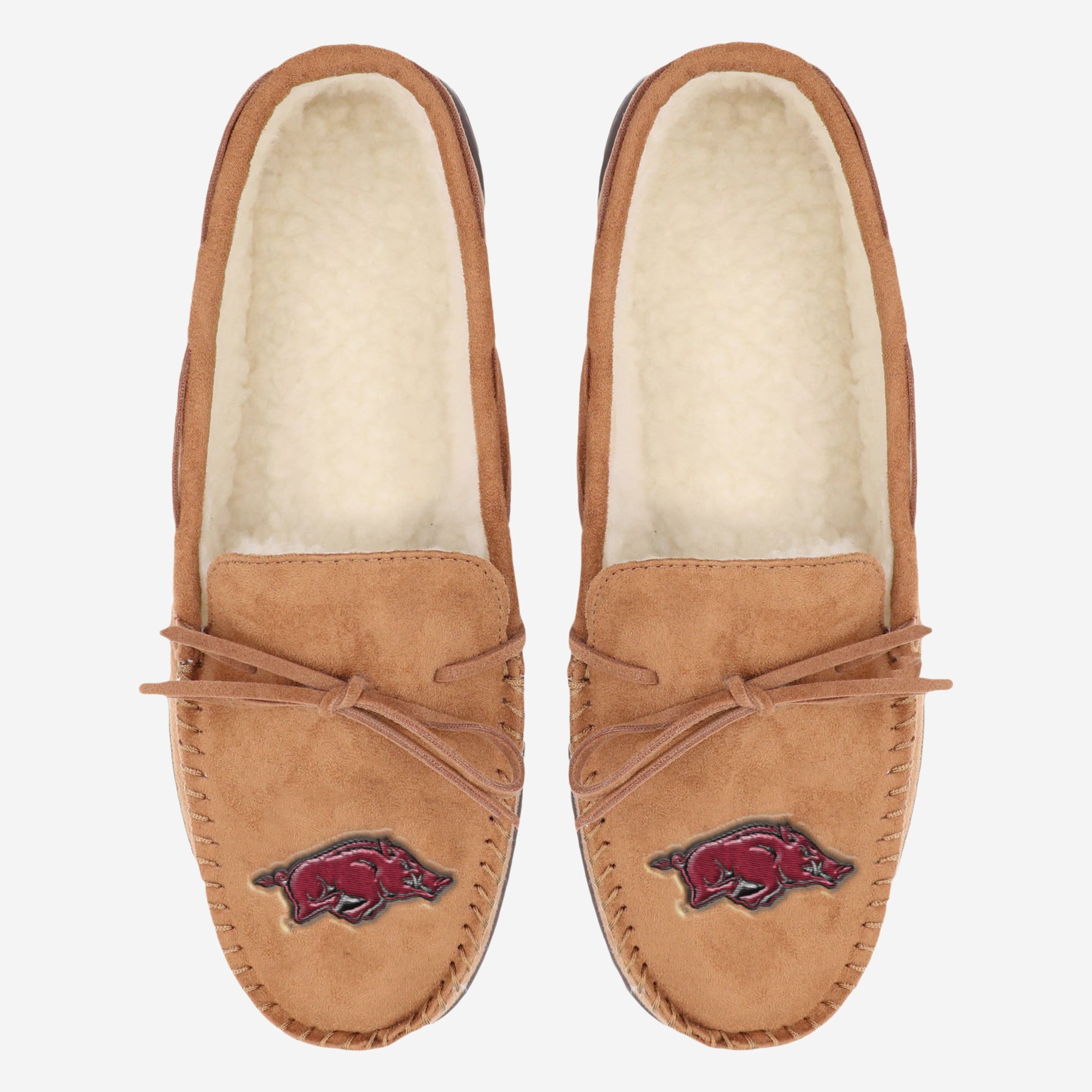 Arkansas Razorbacks Awesome Moccasin Slippers
