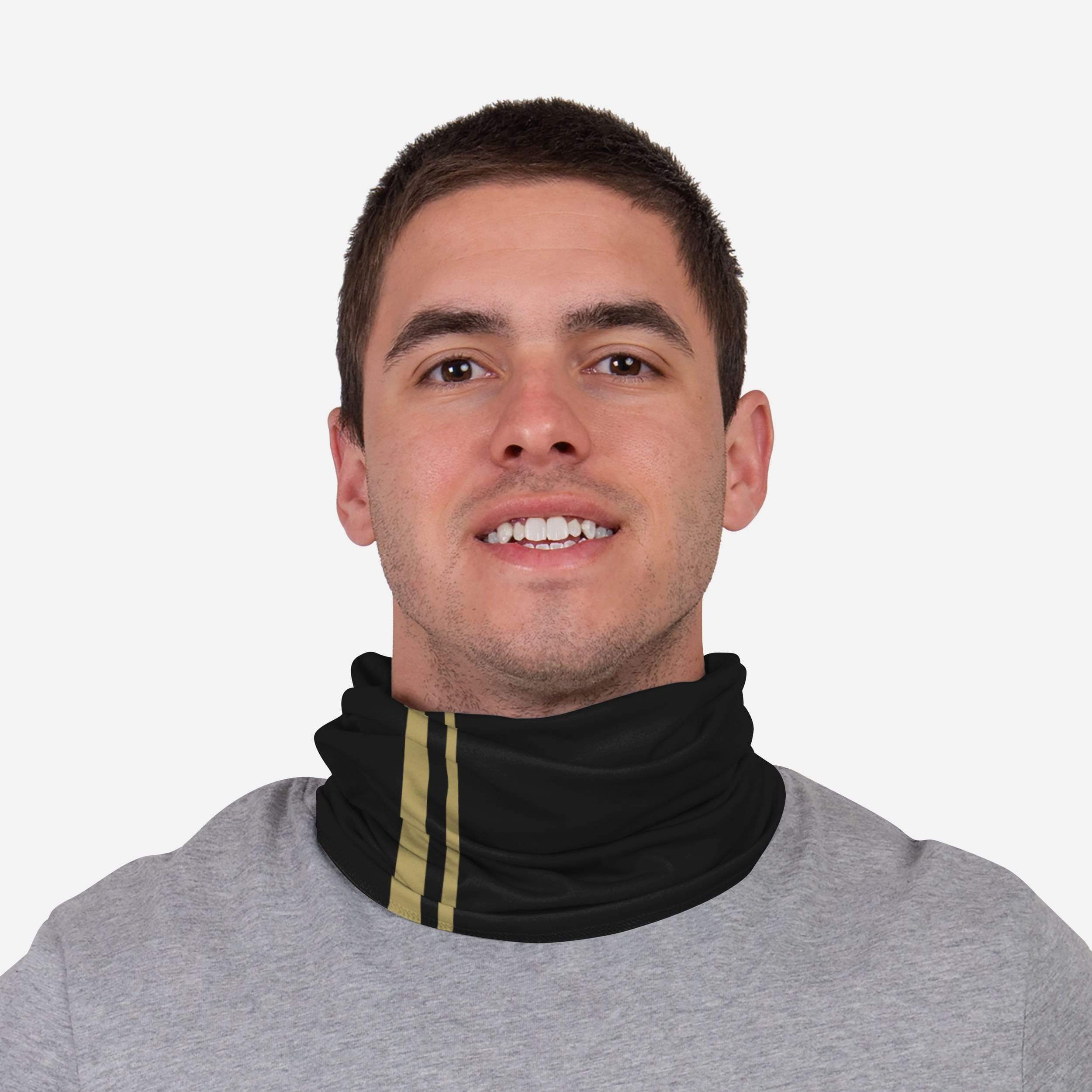 Georgia Tech Yellow Jackets On-Field Sideline Logo Black Gaiter Scarf - Show Your Team Spirit!