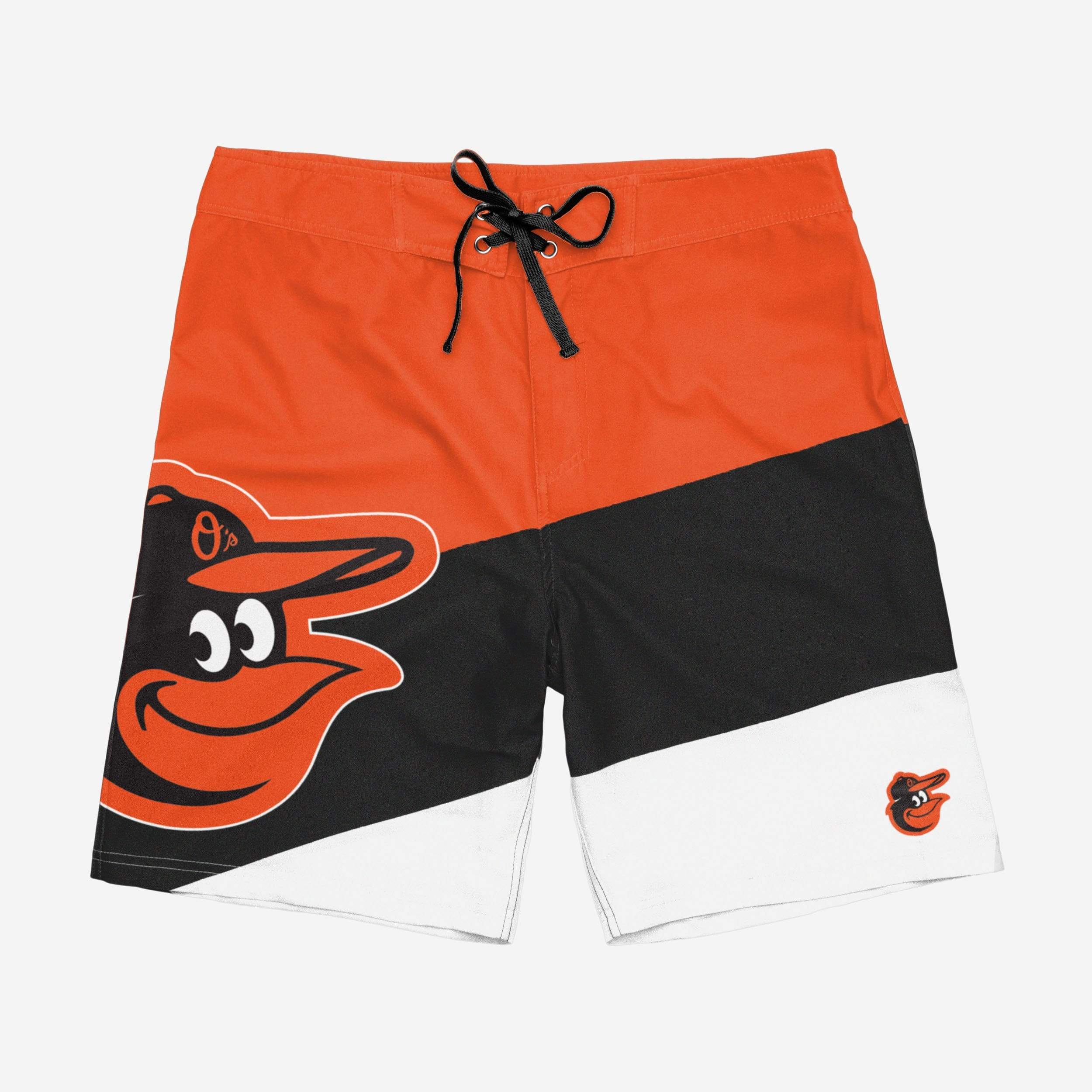 Baltimore Orioles Colorful Dive Boardshorts - Dominate Summer Style!