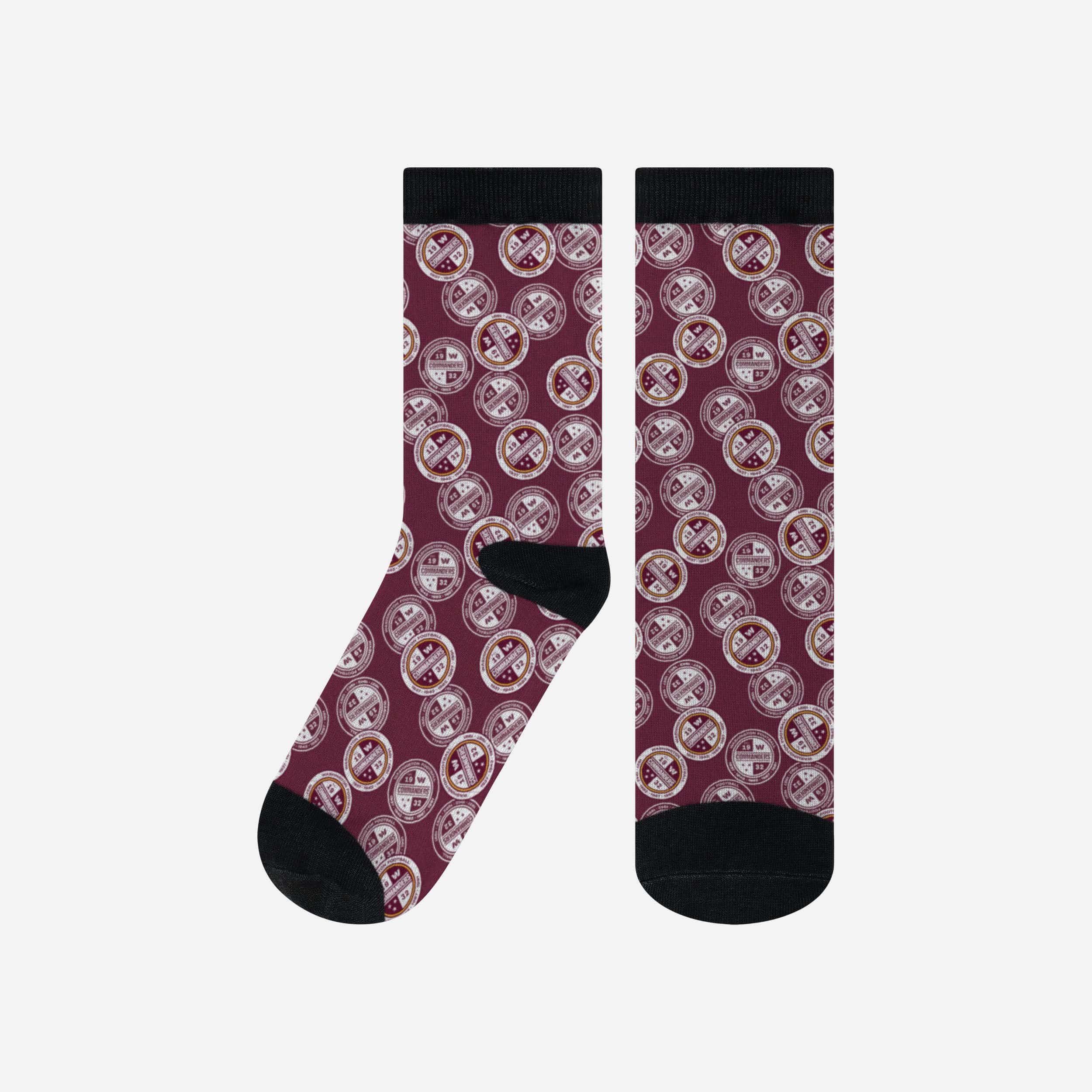 Washington Commanders Logo Blast Socks - Show Your Fandom!