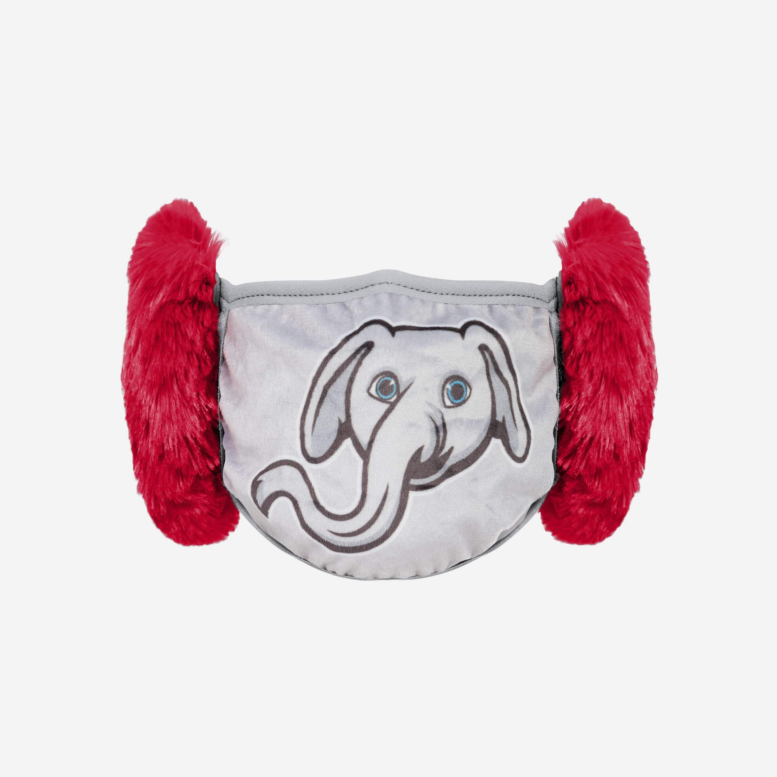Big Al Alabama Crimson Tide Mascot Earmuff Face Cover - Show Your Team Spirit!