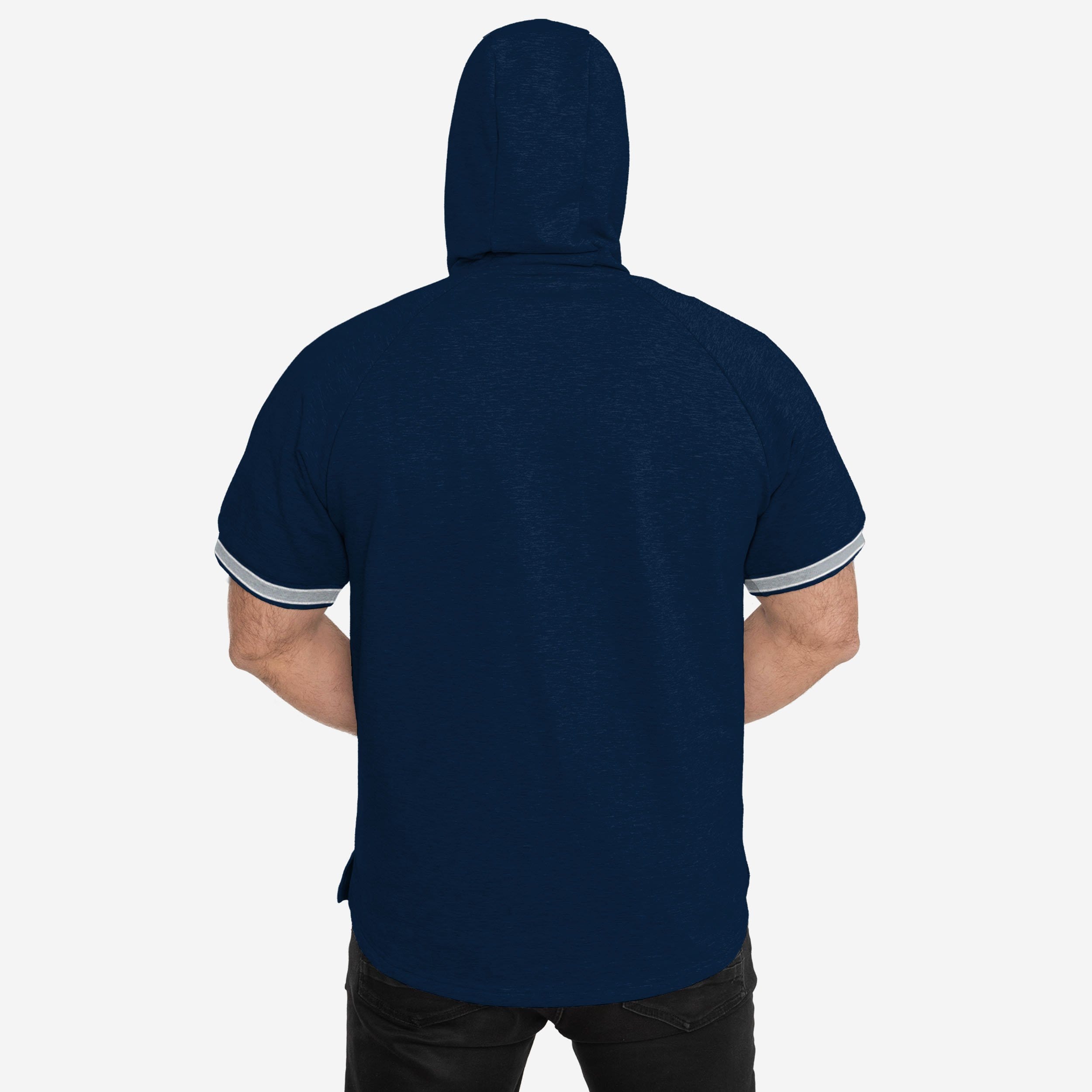 New York Yankees Short Sleeve Hoodie - The Ultimate Fan Gear