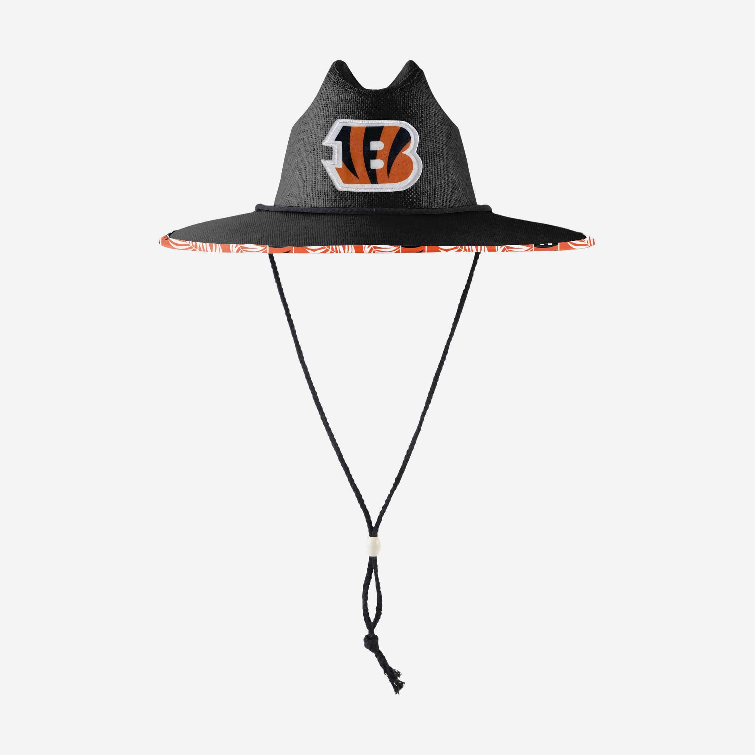Cincinnati Bengals Team Color Stylish Straw Hat
