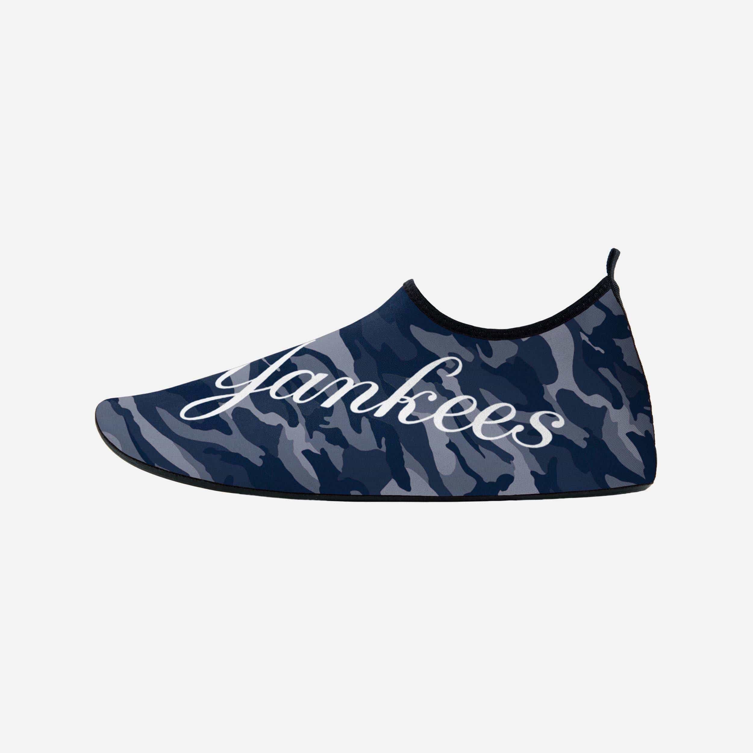 New York Yankees Camo Water Shoes - Foolproof Style for Beach Lovers
