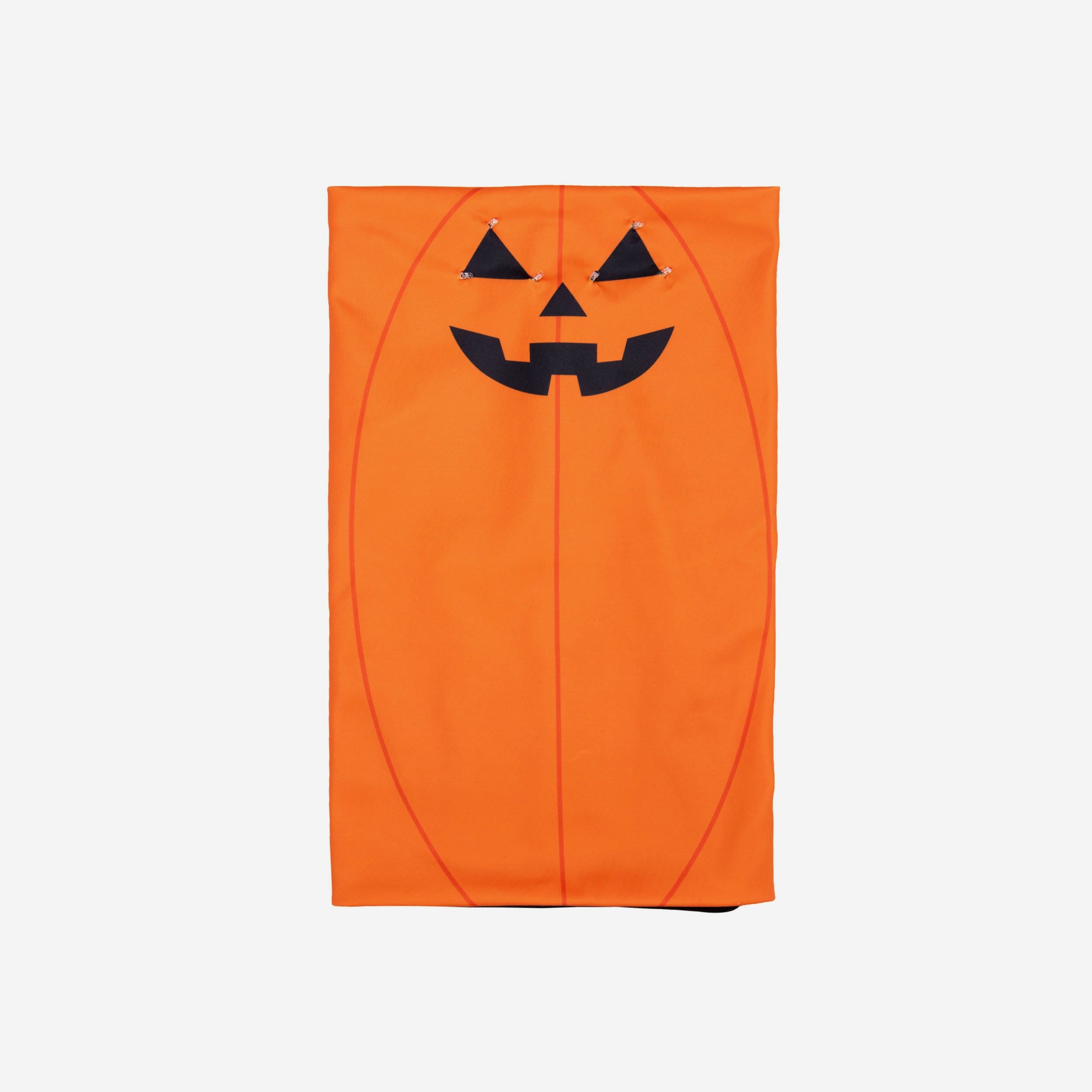 Gorgeous Pumpkin Light-Up Gaiter Scarf - Light Up Your Style!