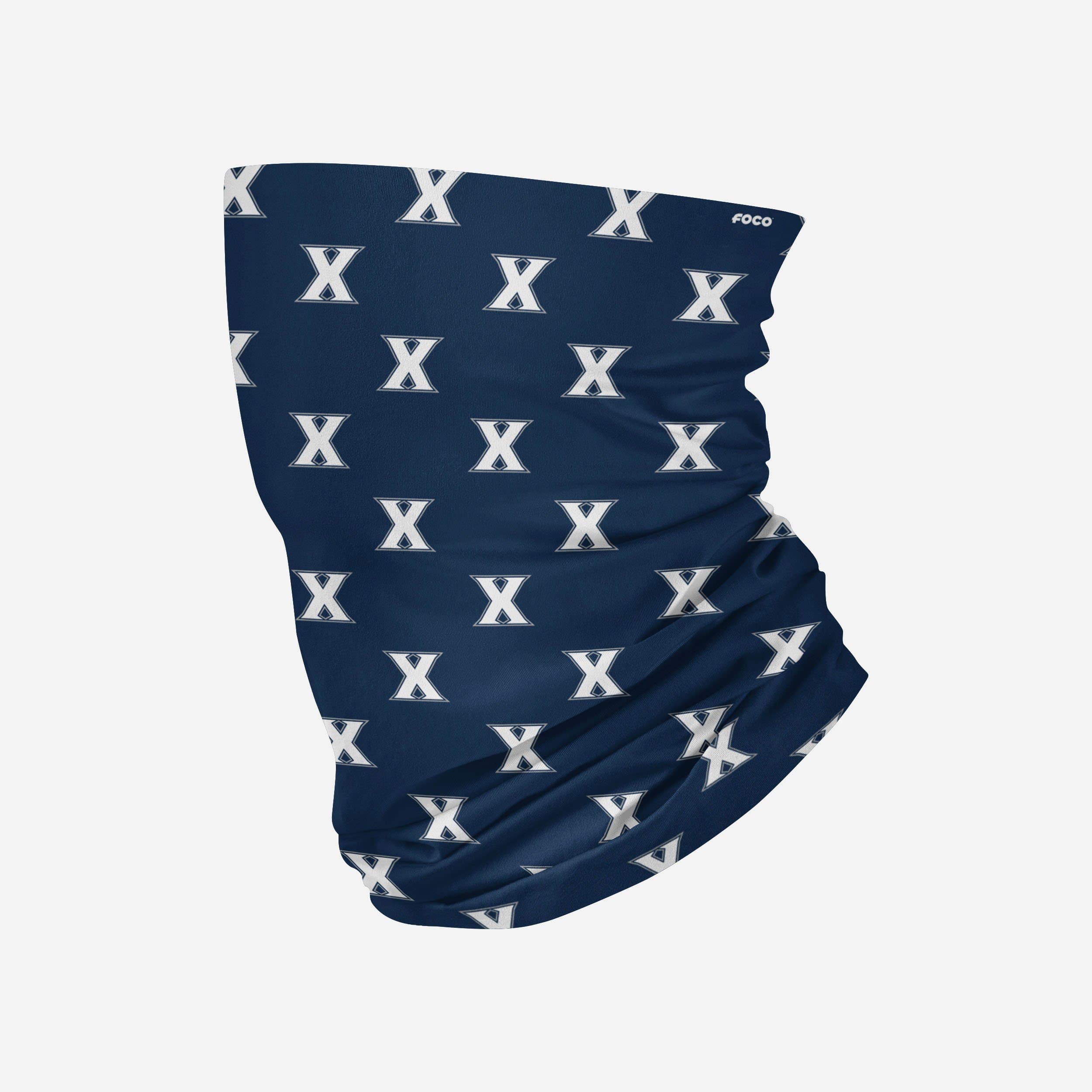 Xavier Musketeers Mini Print Logo Gaiter Scarf - Represent Your Team in Style!
