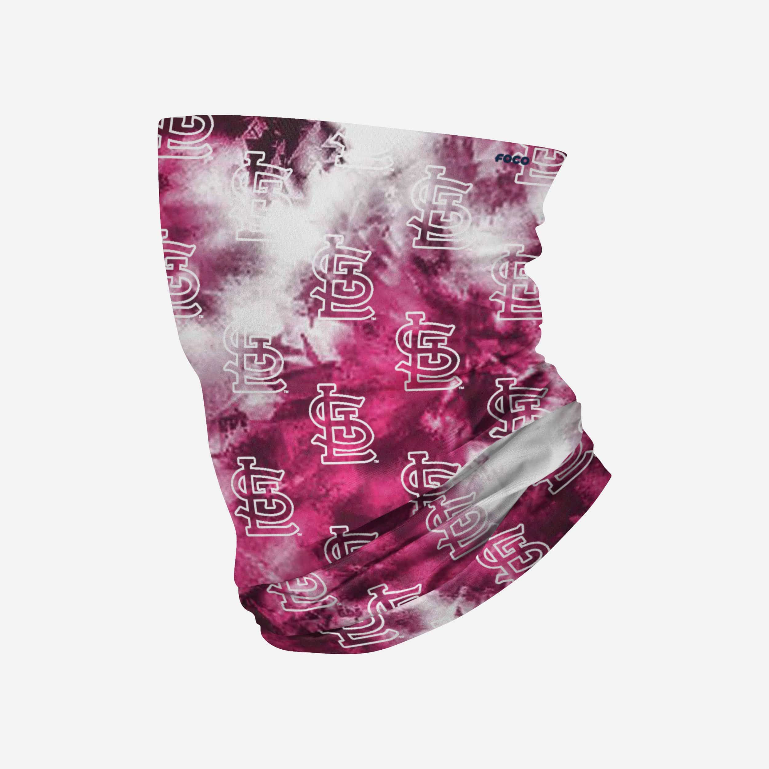 Stunning St Louis Cardinals Pink Tie - Dye Gaiter Scarf: Show Your Team Spirit!