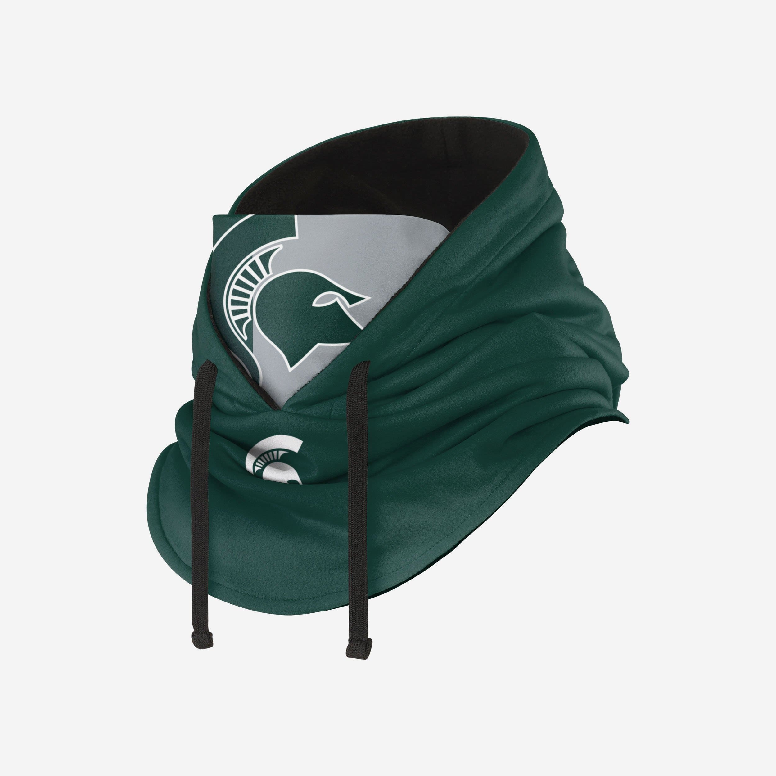Michigan State Spartans Drawstring Hooded Gaiter - Stay Stylish and Warm!