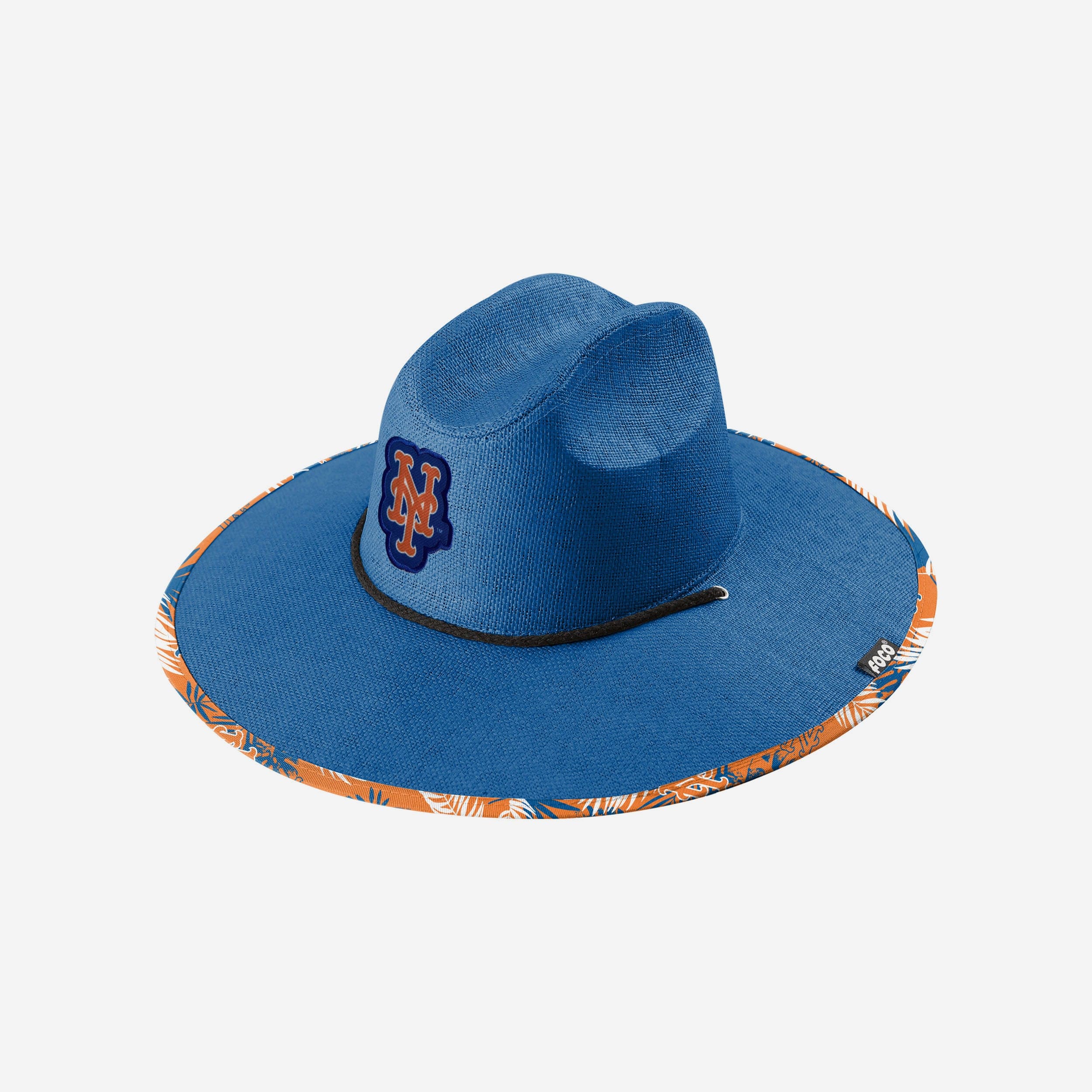 New York Mets Team Color Straw Hat - Stylish Fan Gear