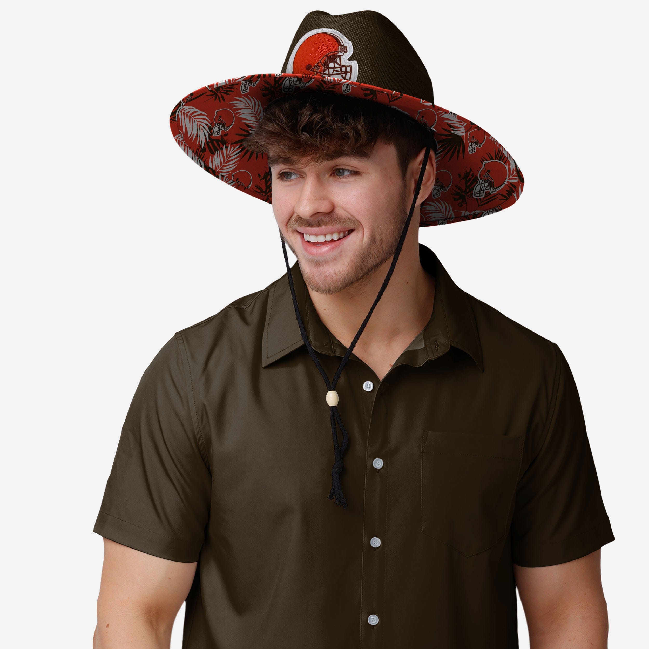 Cleveland Browns Team Spirit Straw Hat