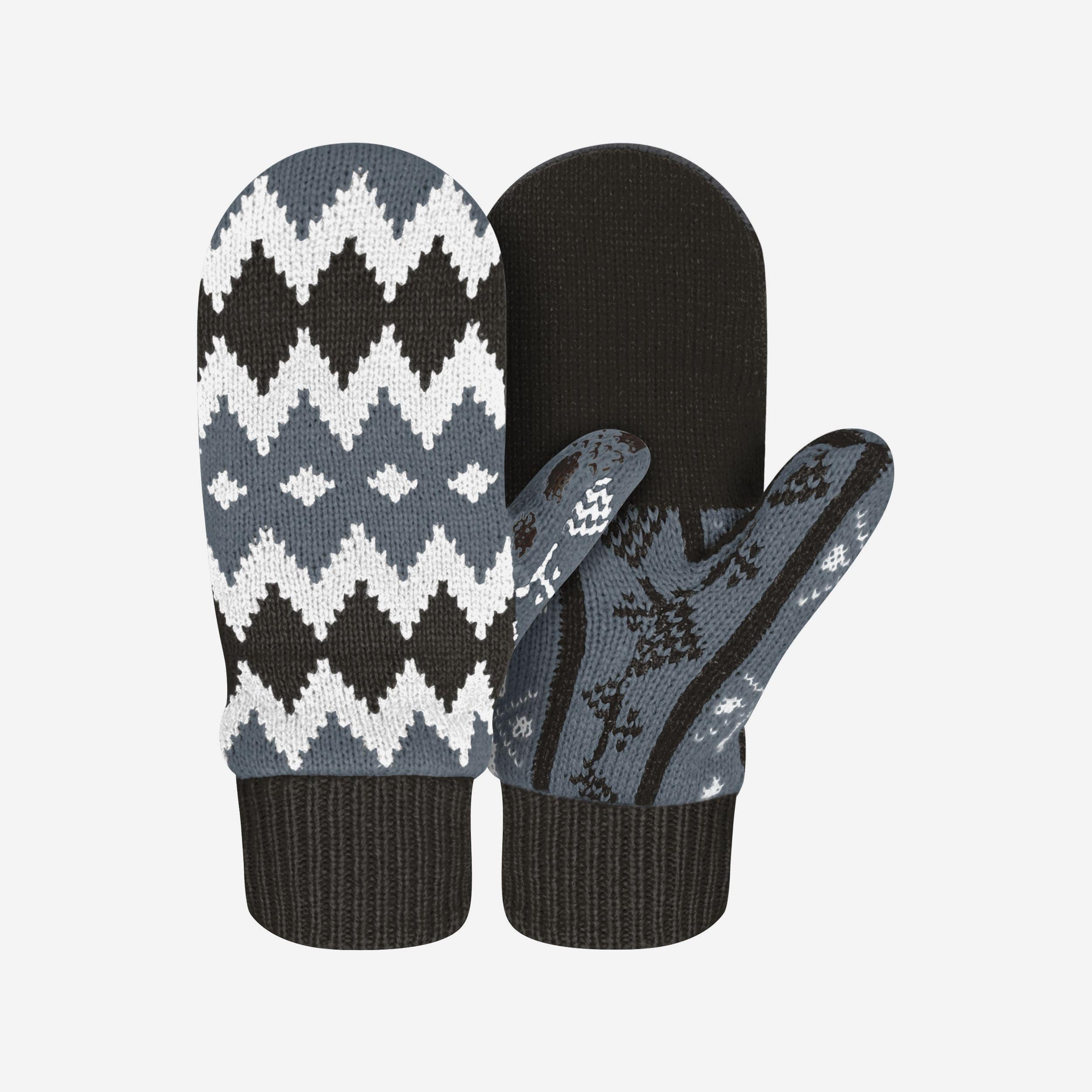 Stylish Black & White Inaugural Mittens