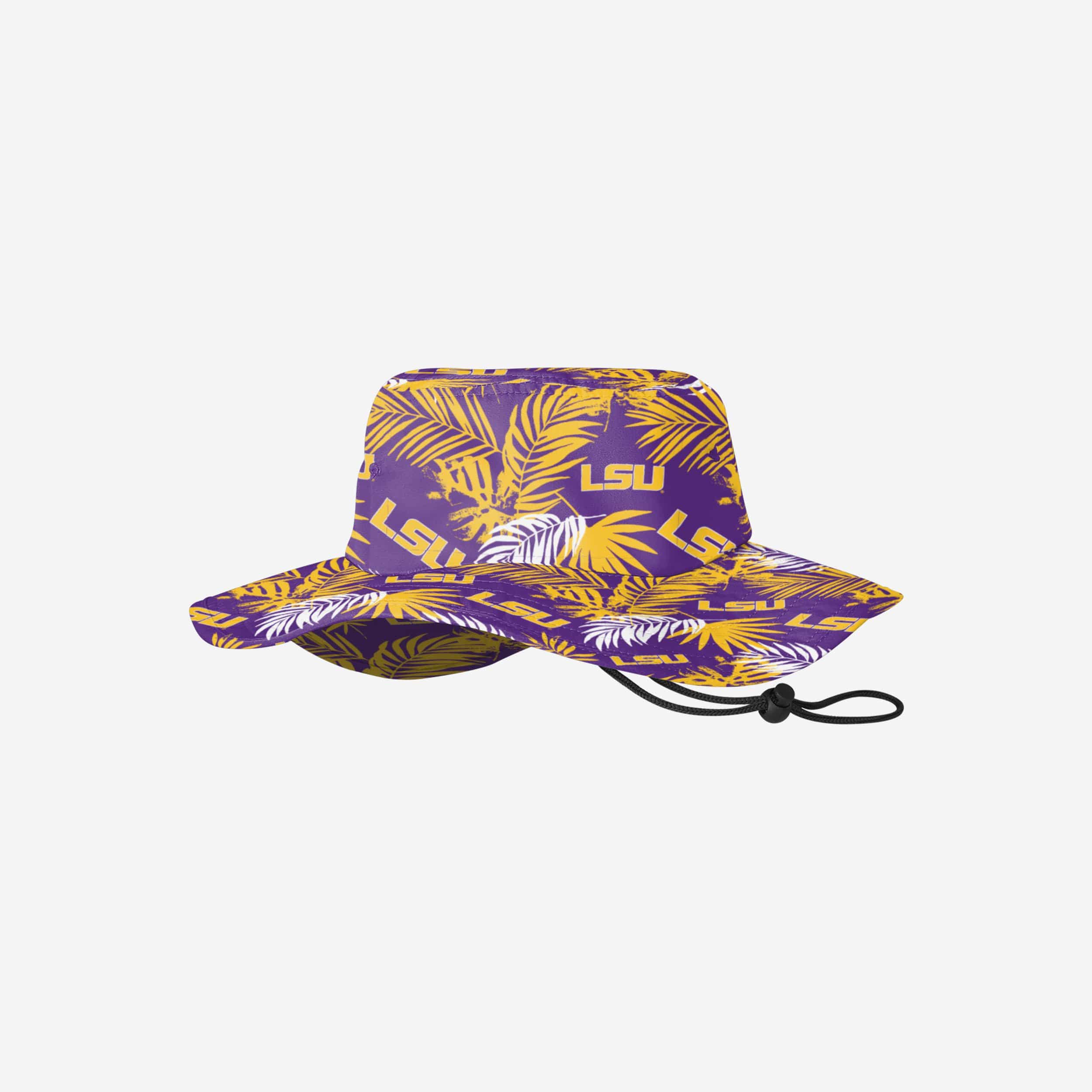 LSU Tigers Floral Boonie Hat: Stay Cool in Style!
