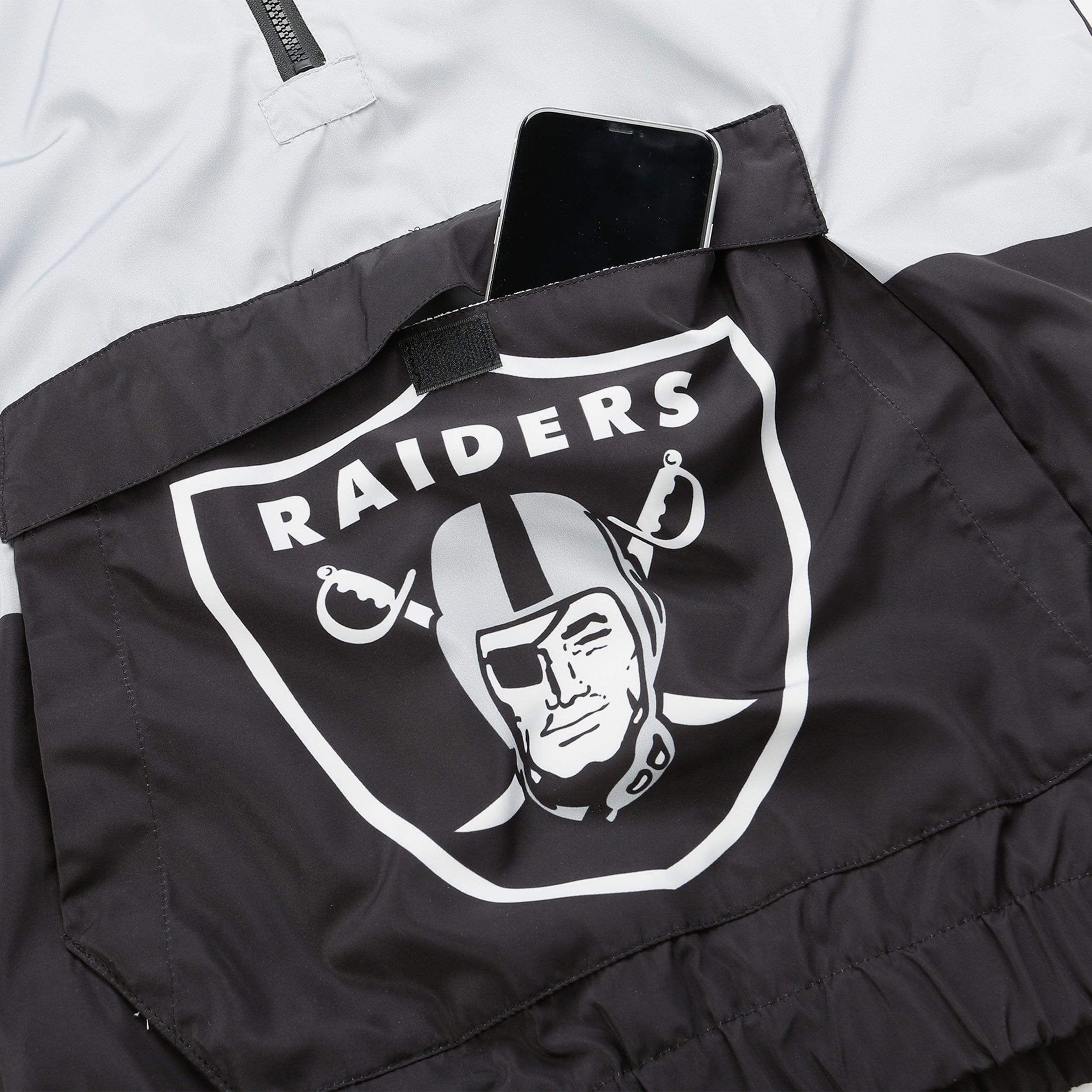 Las Vegas Raiders Super Cool Warm - Up Windbreaker