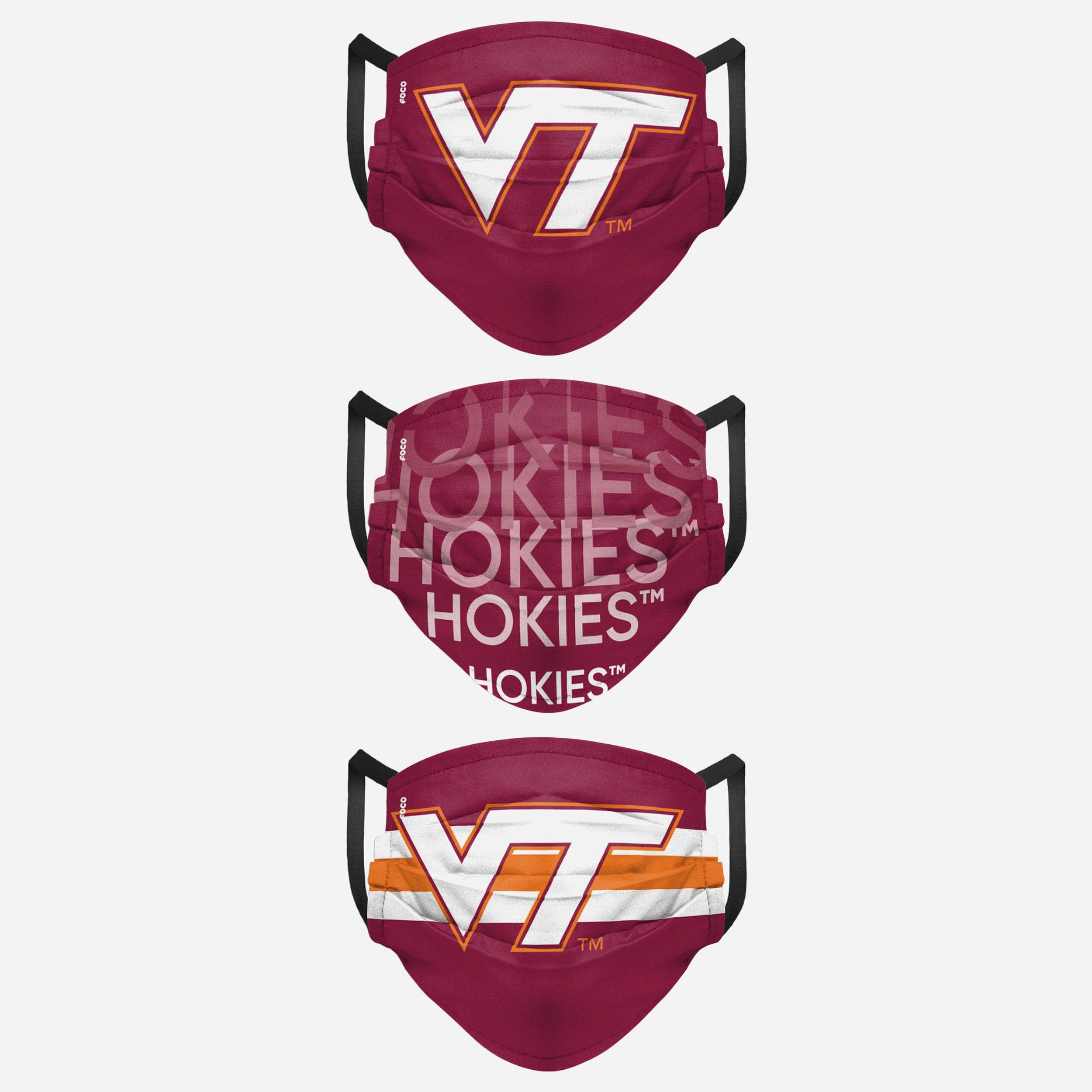Virginia Tech Hokies Matchday: Grab Your 3-Pack Face Cover Now!