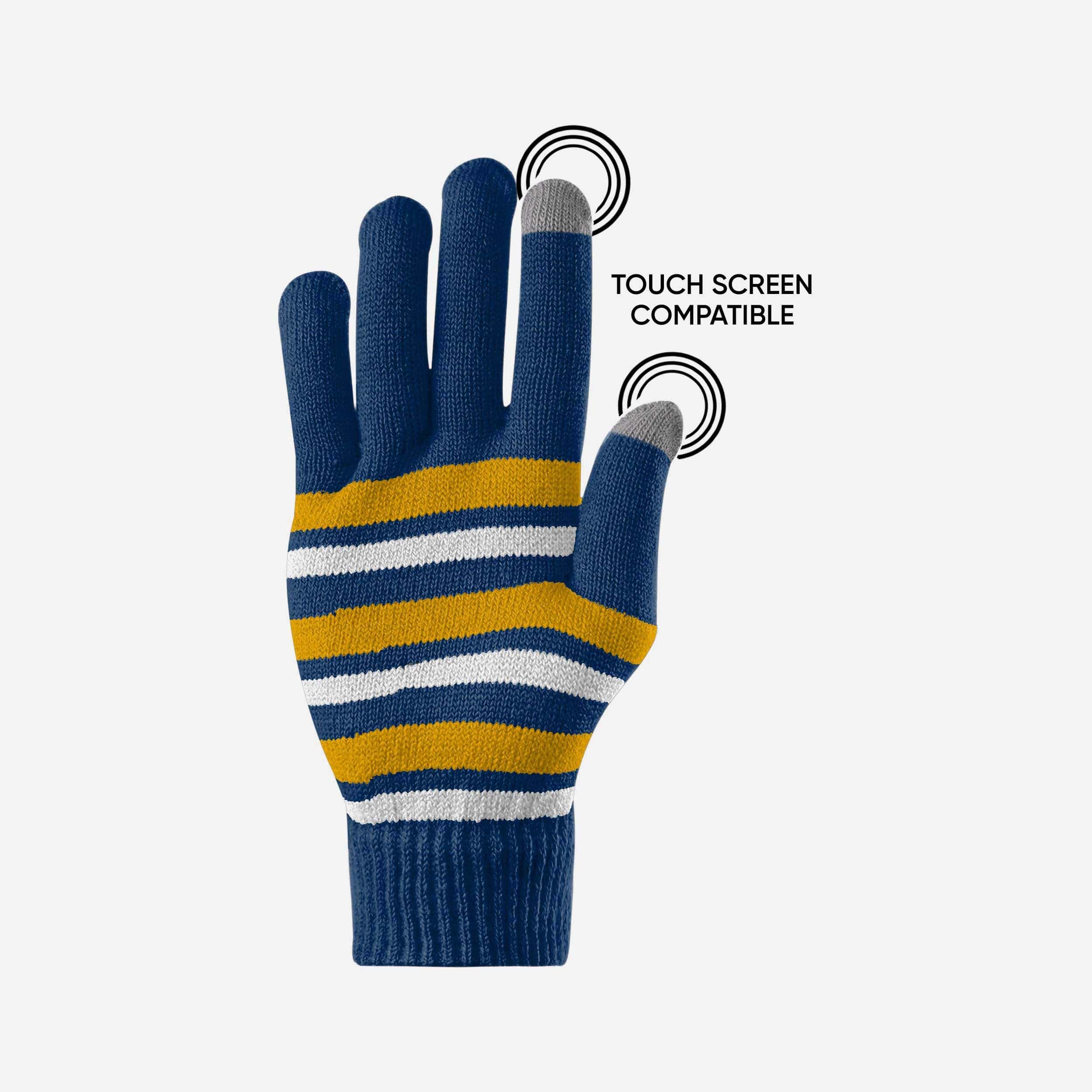 West Virginia Mountaineers Stylish Stretch Gloves