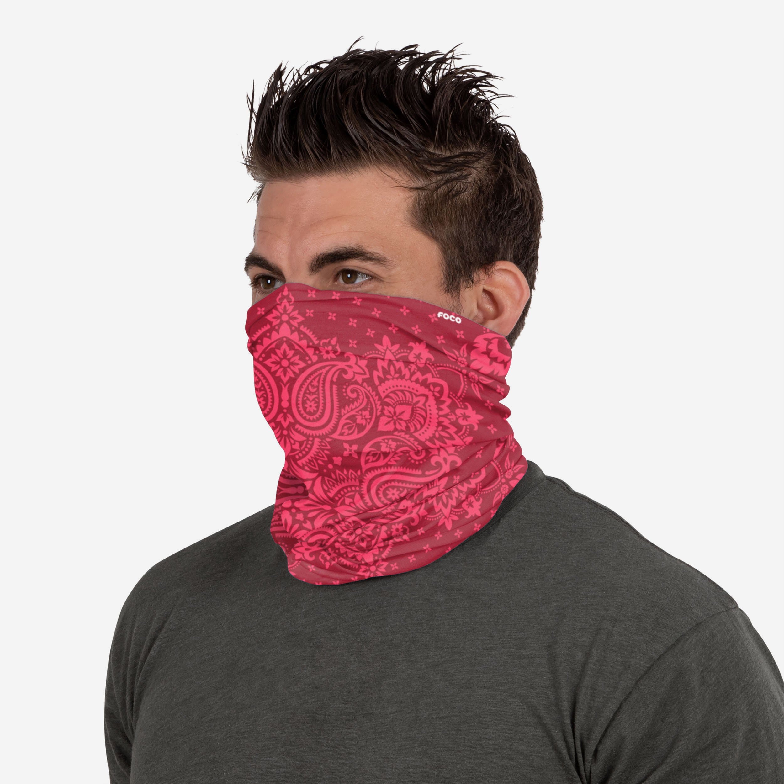 Enchanting Pink Mirage Bandana Gaiter Scarf - A Fashion Statement!