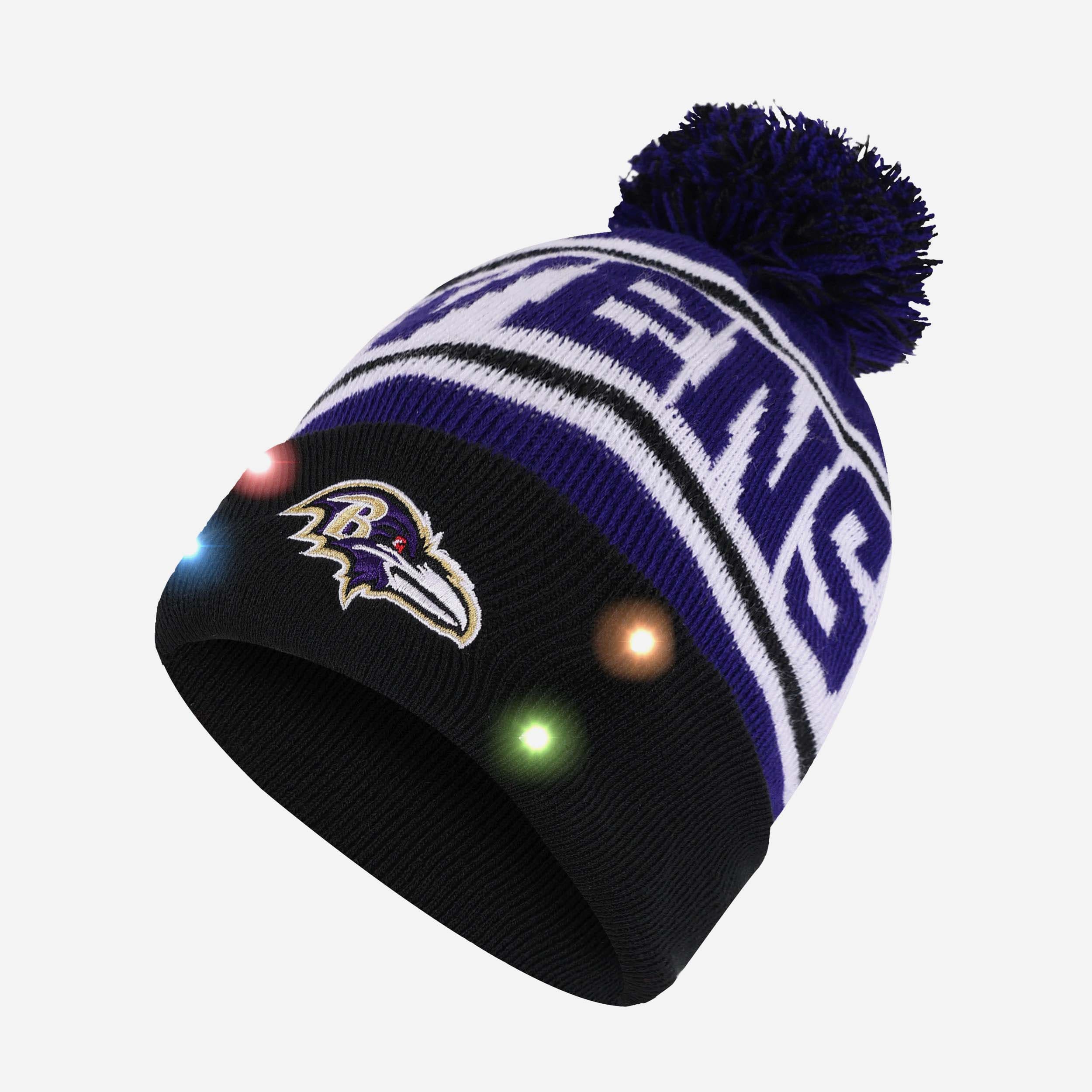 Baltimore Ravens Snow-Stealing Light-Up Beanie