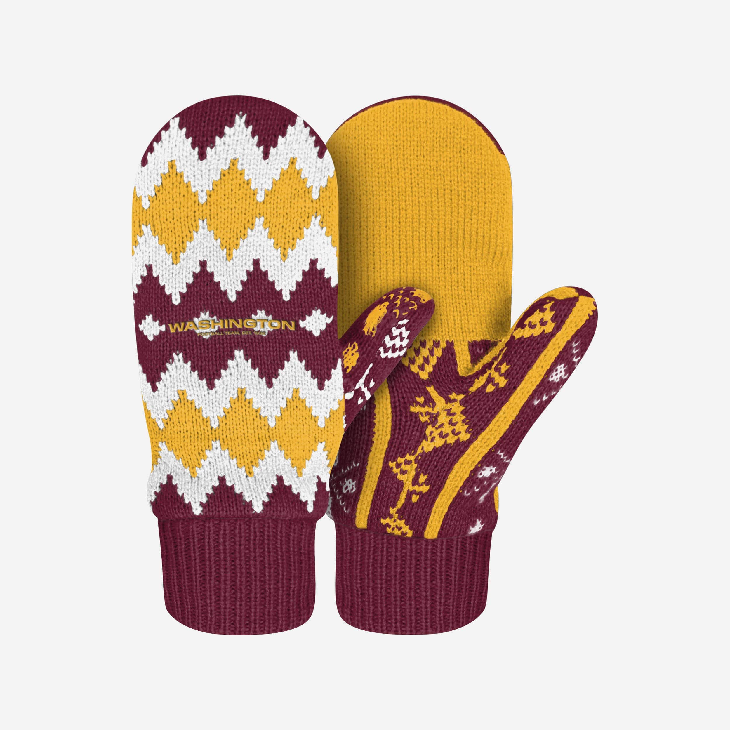 Washington Commanders Inaugural Style Mittens - Must - Have for Fans