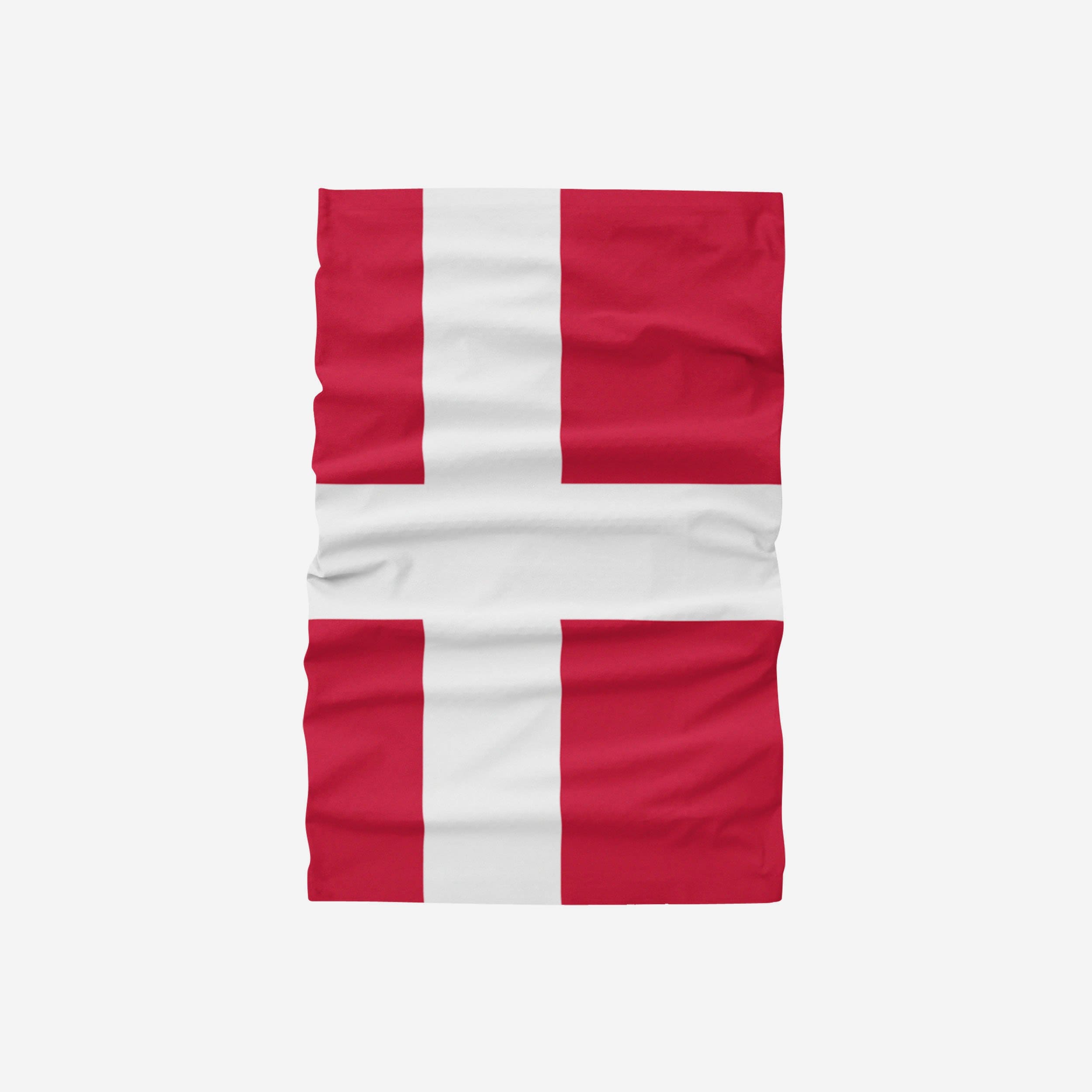 Stunning Denmark Flag Gaiter Scarf - A Must-Have Fashion Accessory