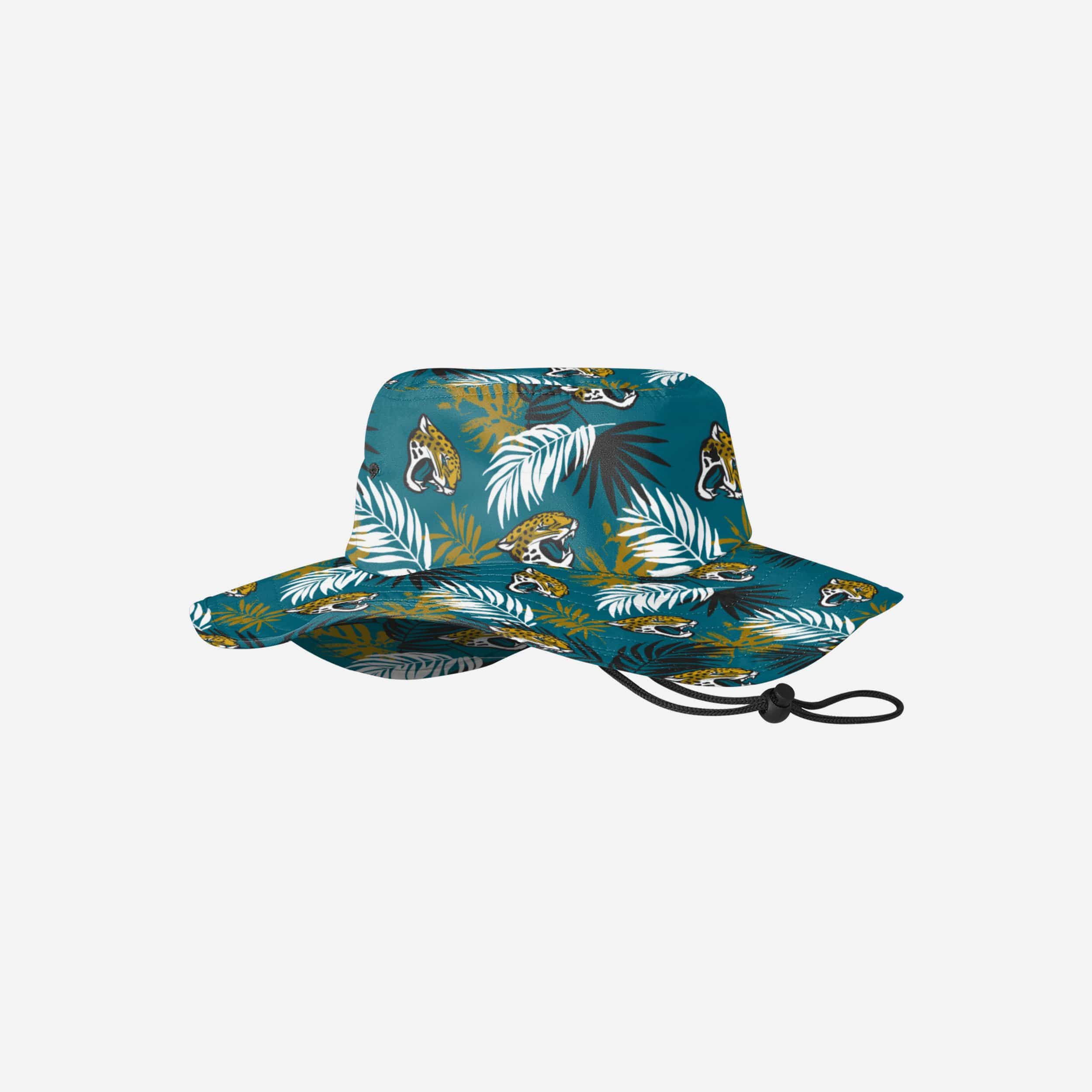 Stylish Jacksonville Jaguars Floral Boonie Hat - Stay Cool in Style!